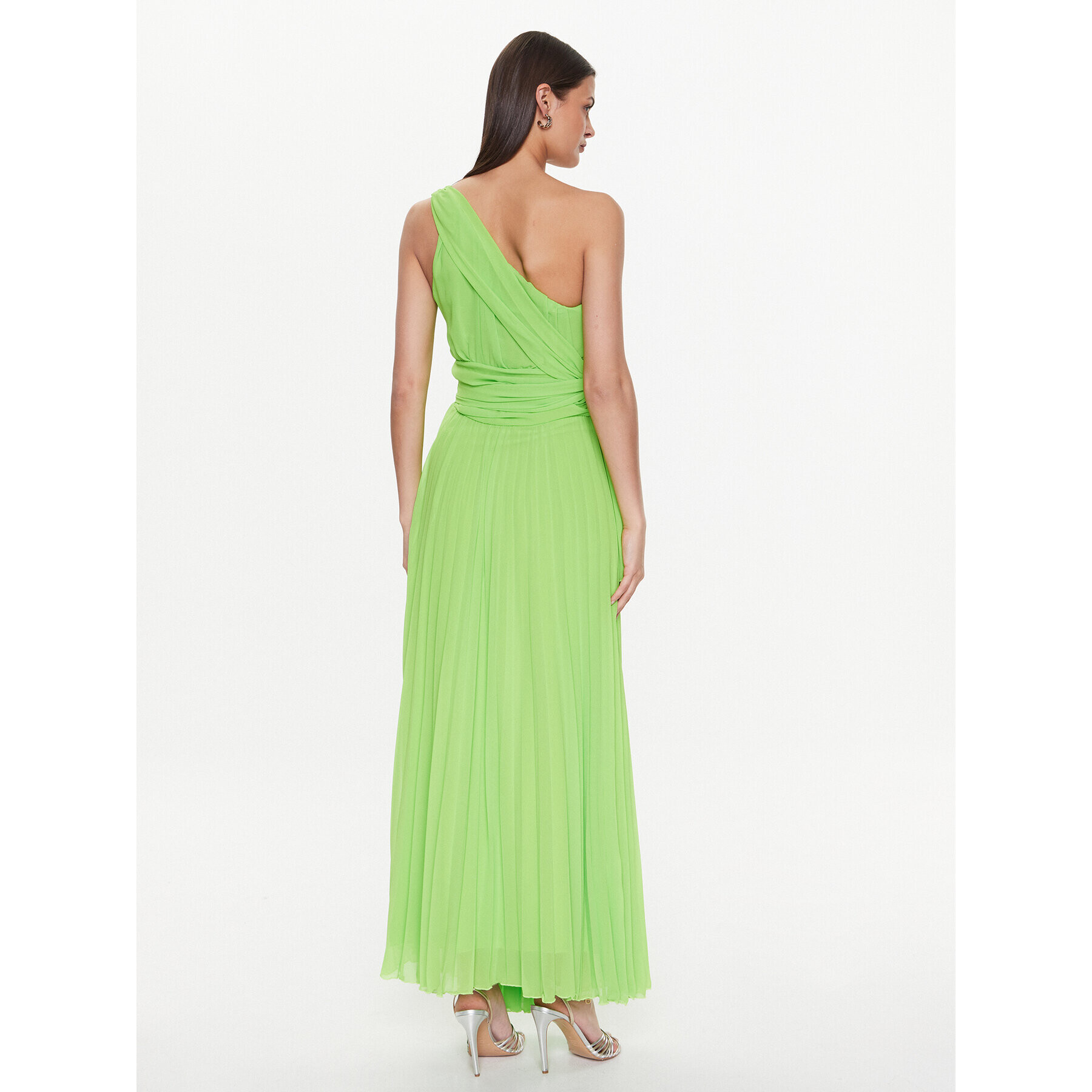 ViCOLO Rochie de seară TE0032 Verde Regular Fit - Pled.ro