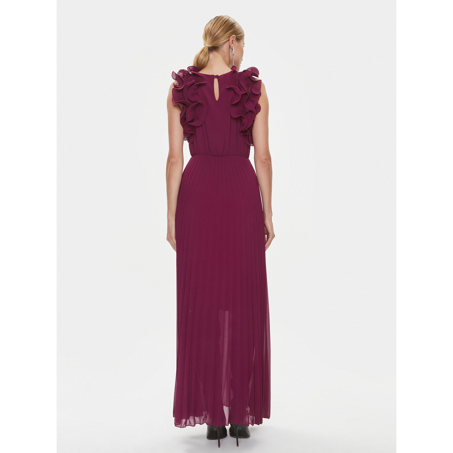 ViCOLO Rochie de seară TR0635 Vișiniu Regular Fit - Pled.ro