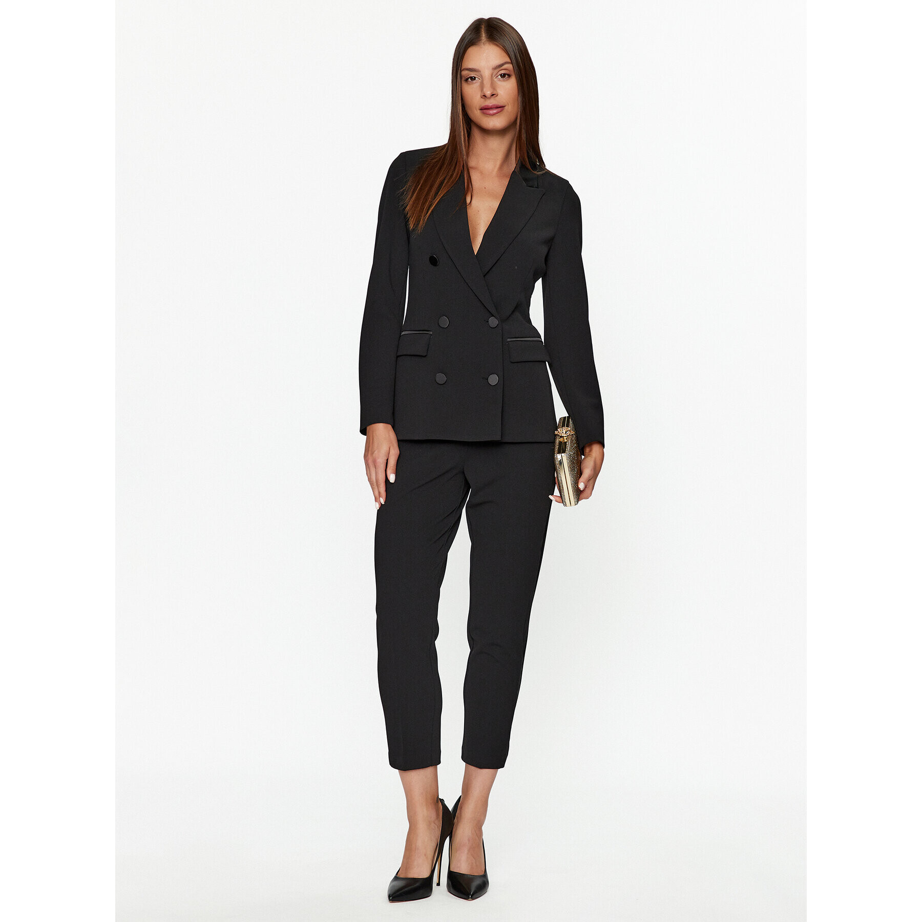 ViCOLO Sacou TR0201 Negru Regular Fit - Pled.ro