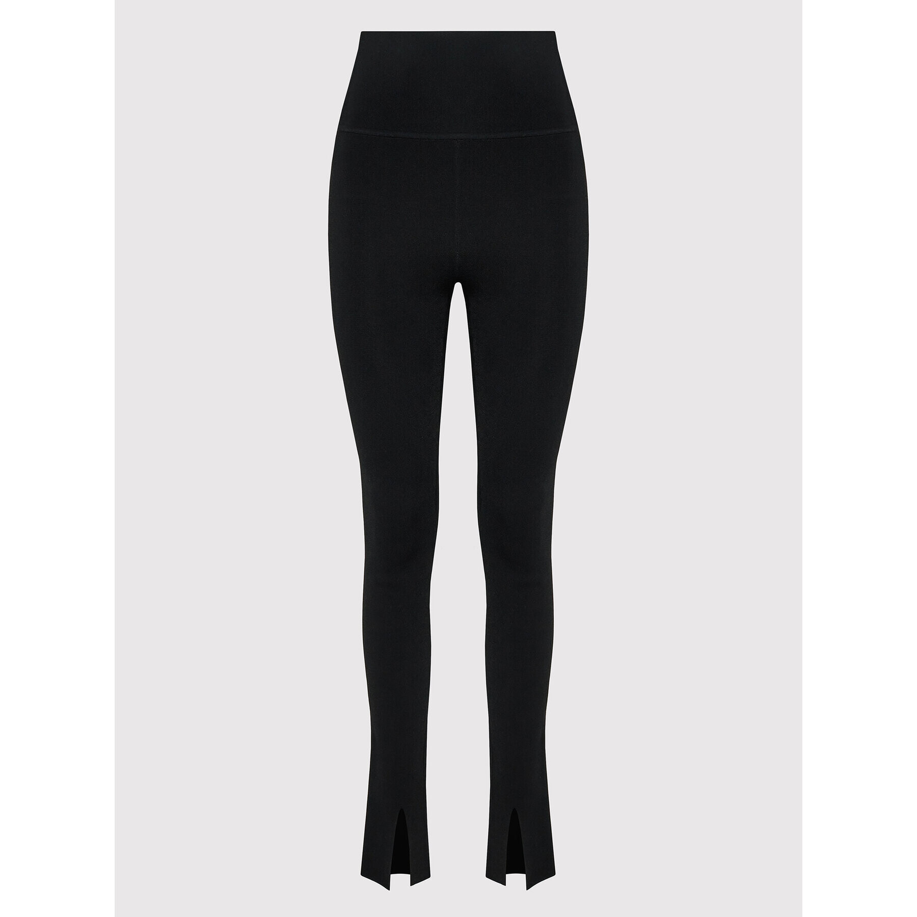 Victoria Victoria Beckham Colanți Split 1222KTR003390A Negru Slim Fit - Pled.ro