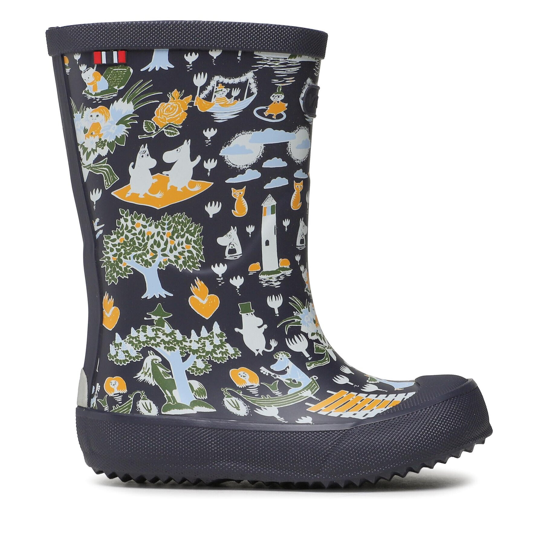 Viking Cizme de cauciuc Indie Active Moomin 1-13515-550 Bleumarin - Pled.ro