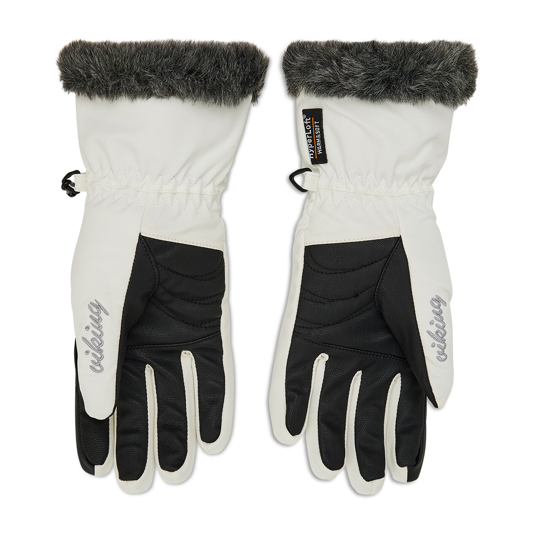 Viking Mănuși schi Silvana Gloves 113/21/7500 Alb - Pled.ro