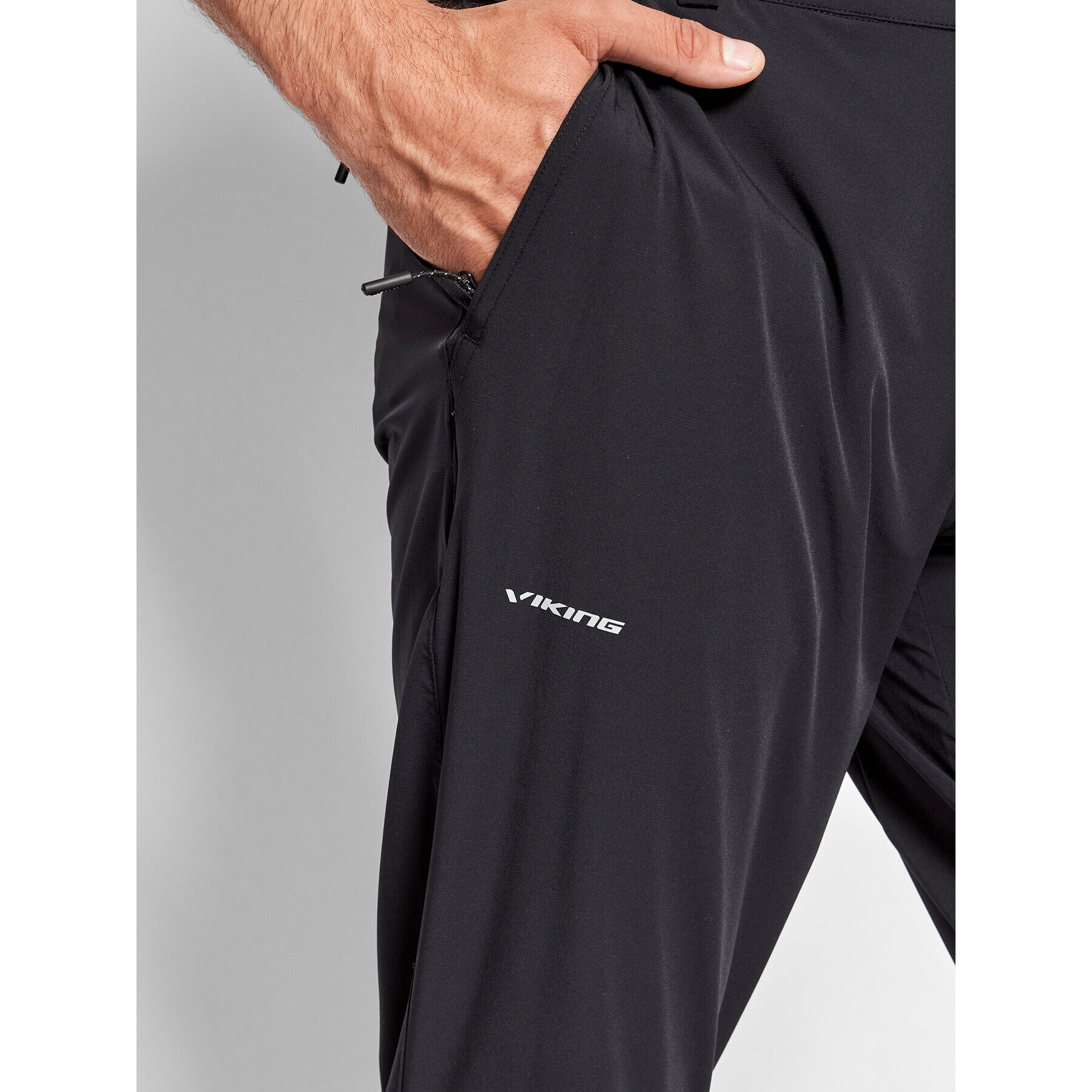 Viking Pantaloni outdoor Expander Ultralight 900/24/2399 Negru Regular Fit - Pled.ro