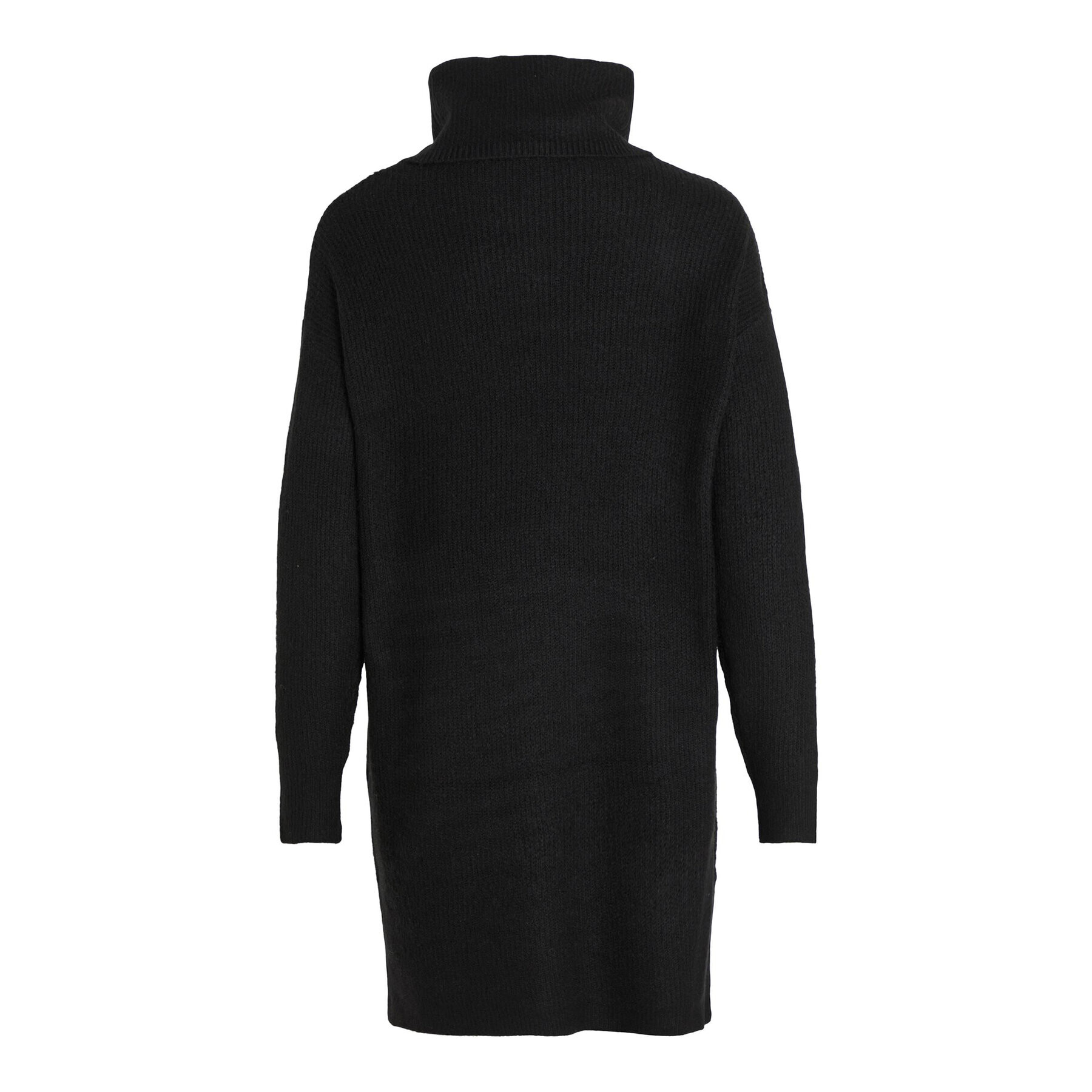 Vila Bluză cu gât Cilia 14074330 Negru Relaxed Fit - Pled.ro