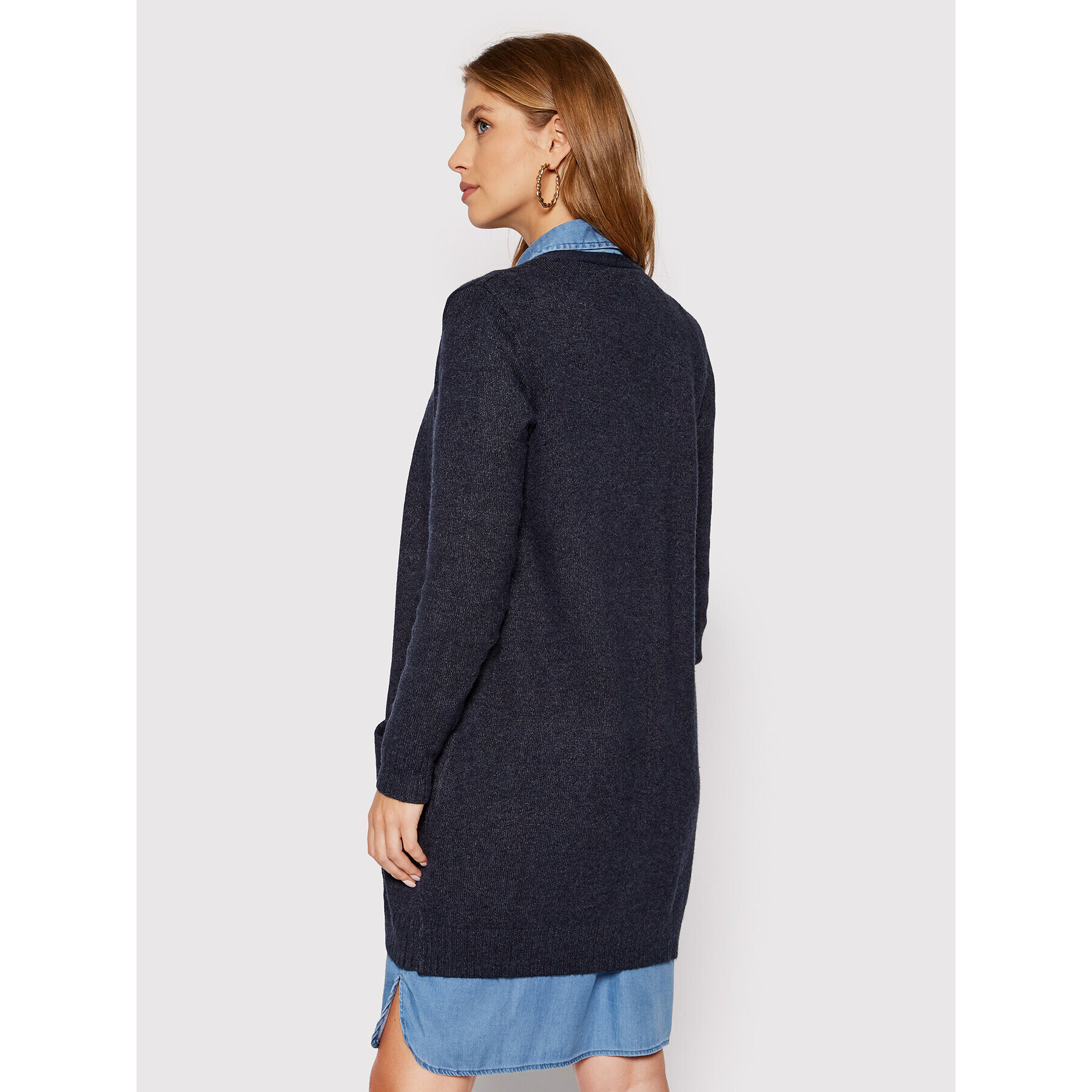 Vila Cardigan Ril 14044041 Bleumarin Regular Fit - Pled.ro