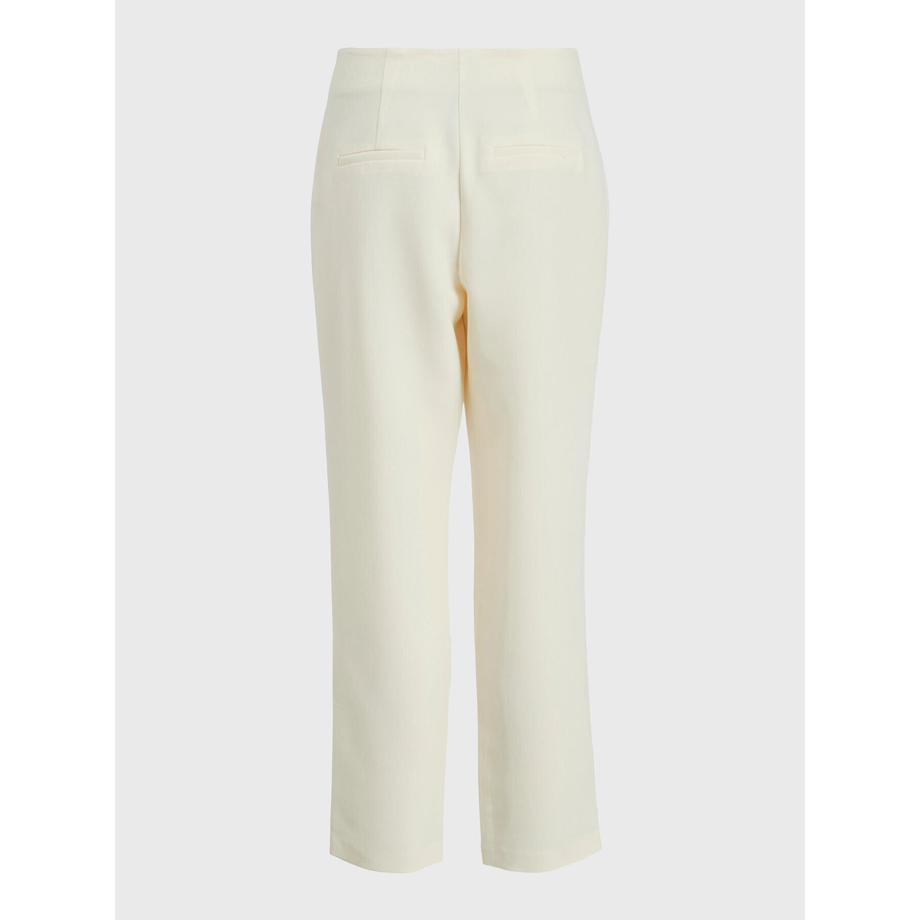 Vila Pantaloni din material Juno 14077024 Écru Regular Fit - Pled.ro