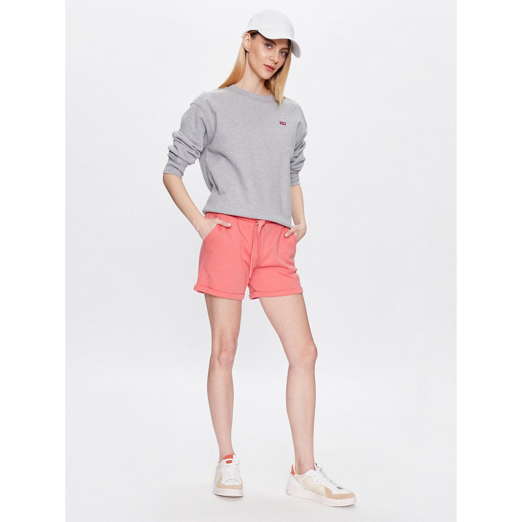 Volcano Pantaloni scurți sport N-Regan L44261-S23 Roz Regular Fit - Pled.ro