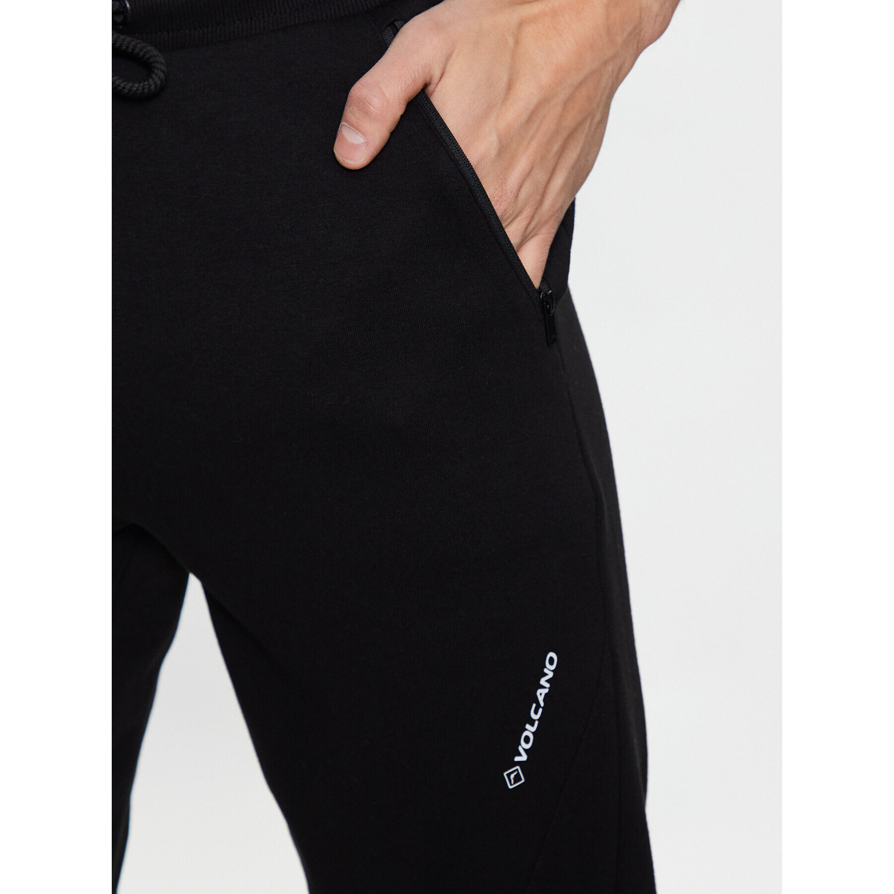 Volcano Pantaloni trening N-Baso M28071 Negru Regular Fit - Pled.ro