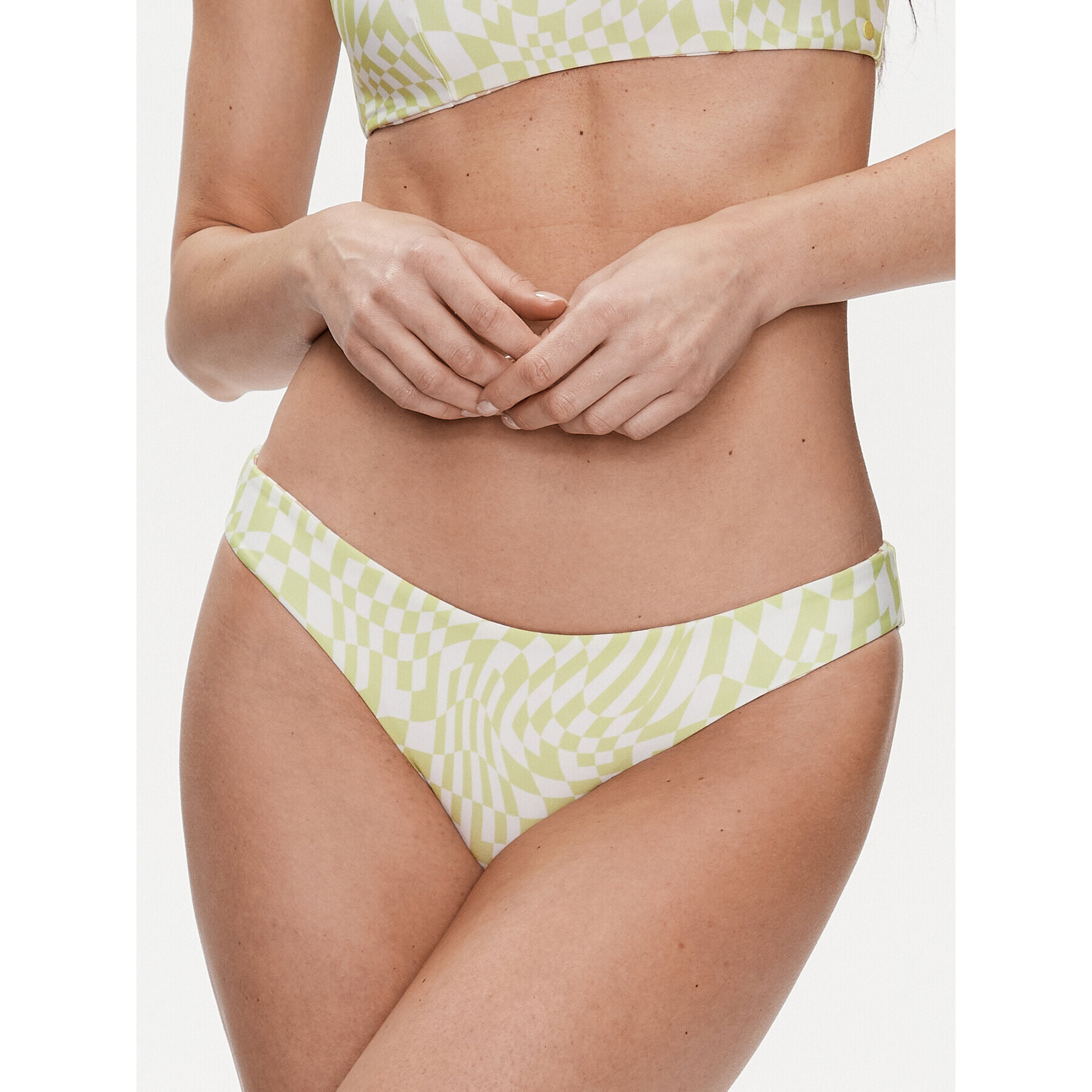 Volcom Bikini partea de jos Chaeck Her Out Hipster O2212306 Colorat - Pled.ro