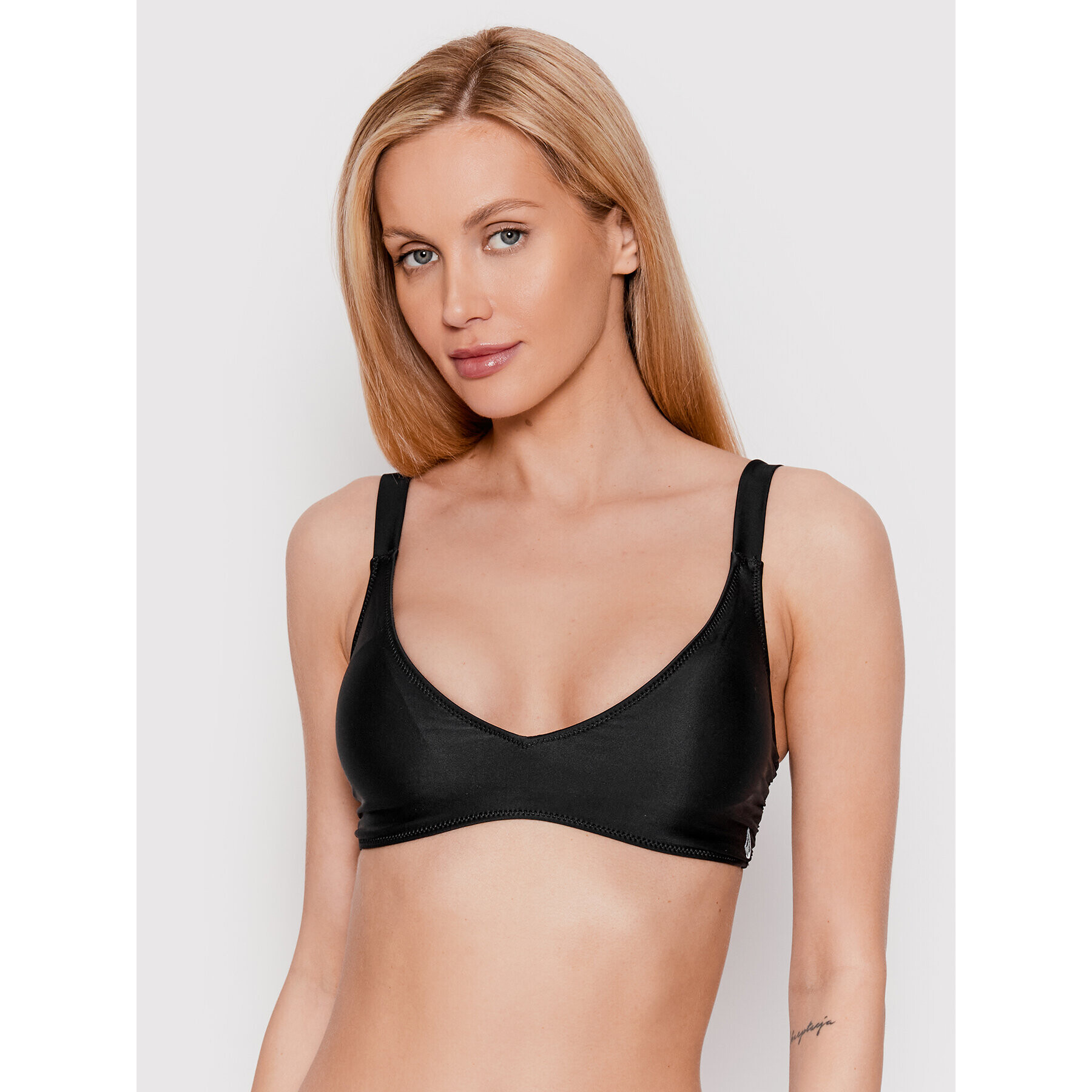 Volcom Bikini partea de sus Simply Solid O1012100 Negru - Pled.ro