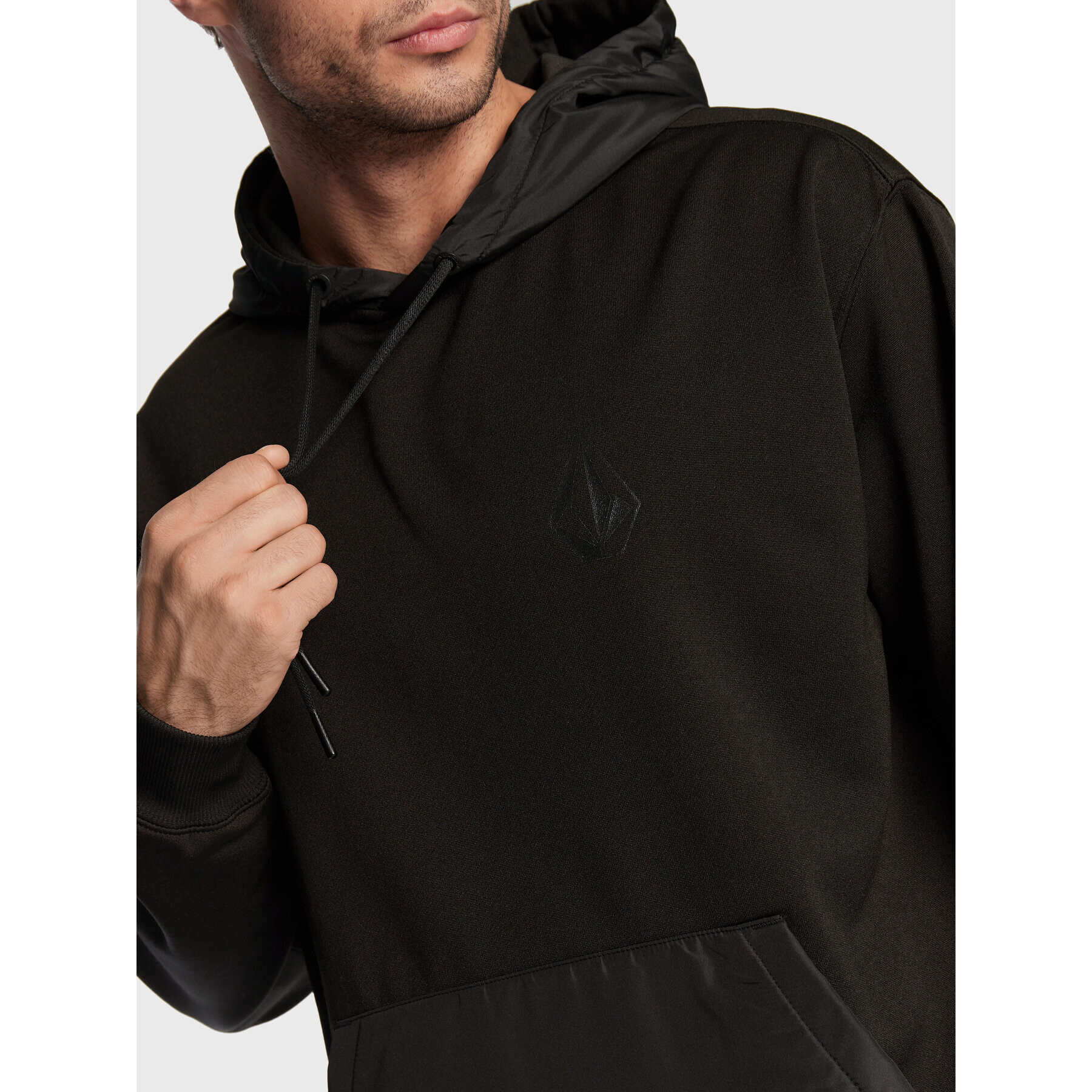 Volcom Bluză Iconic Tech A4132200 Negru Regular Fit - Pled.ro