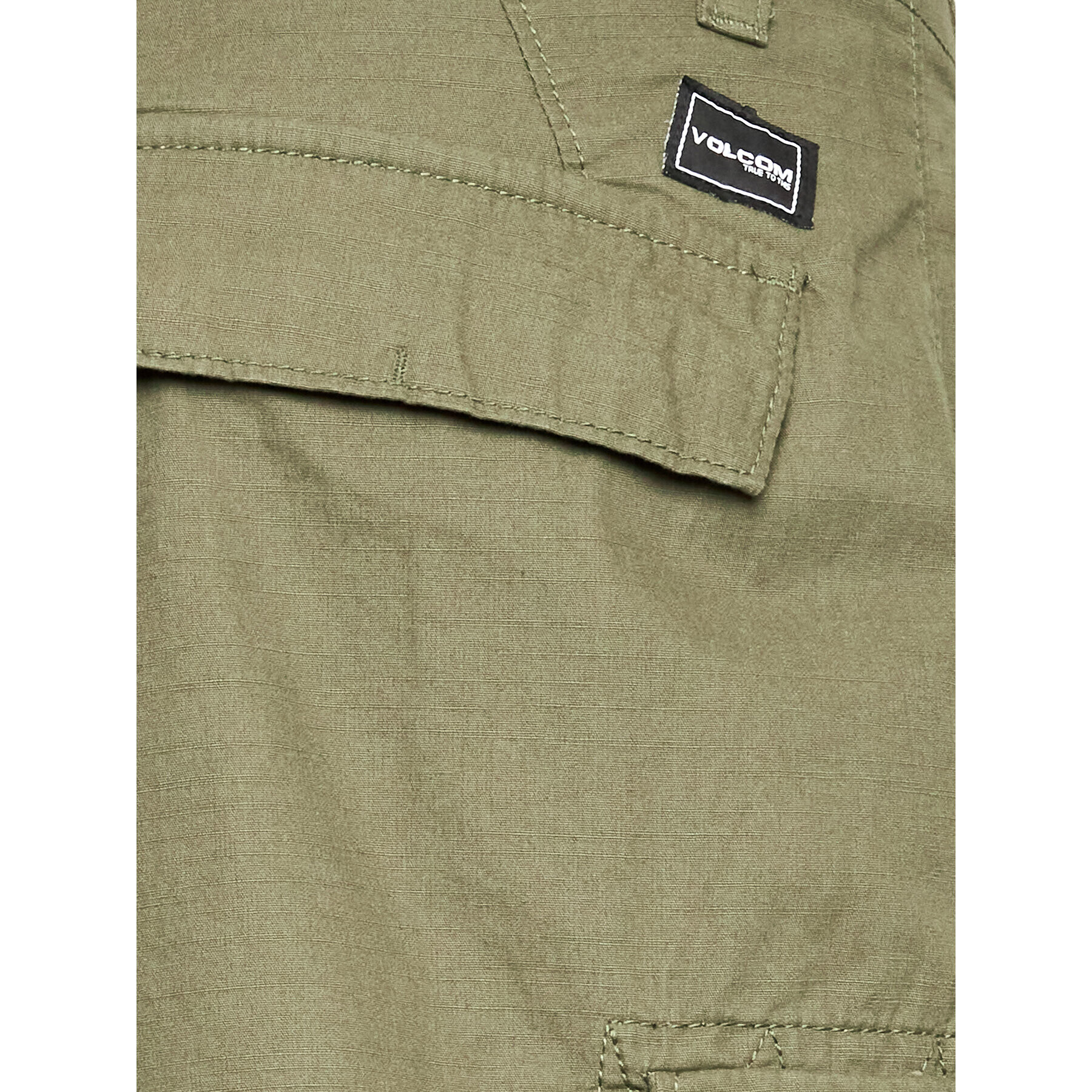 Volcom Pantalon scurți din material March A0912302 Verde Regular Fit - Pled.ro