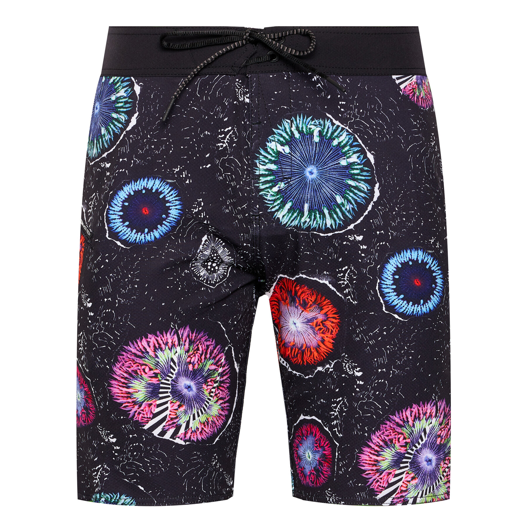 Volcom Pantaloni scurți pentru înot Coral Morph 20 A0812107 Negru Regular Fit - Pled.ro