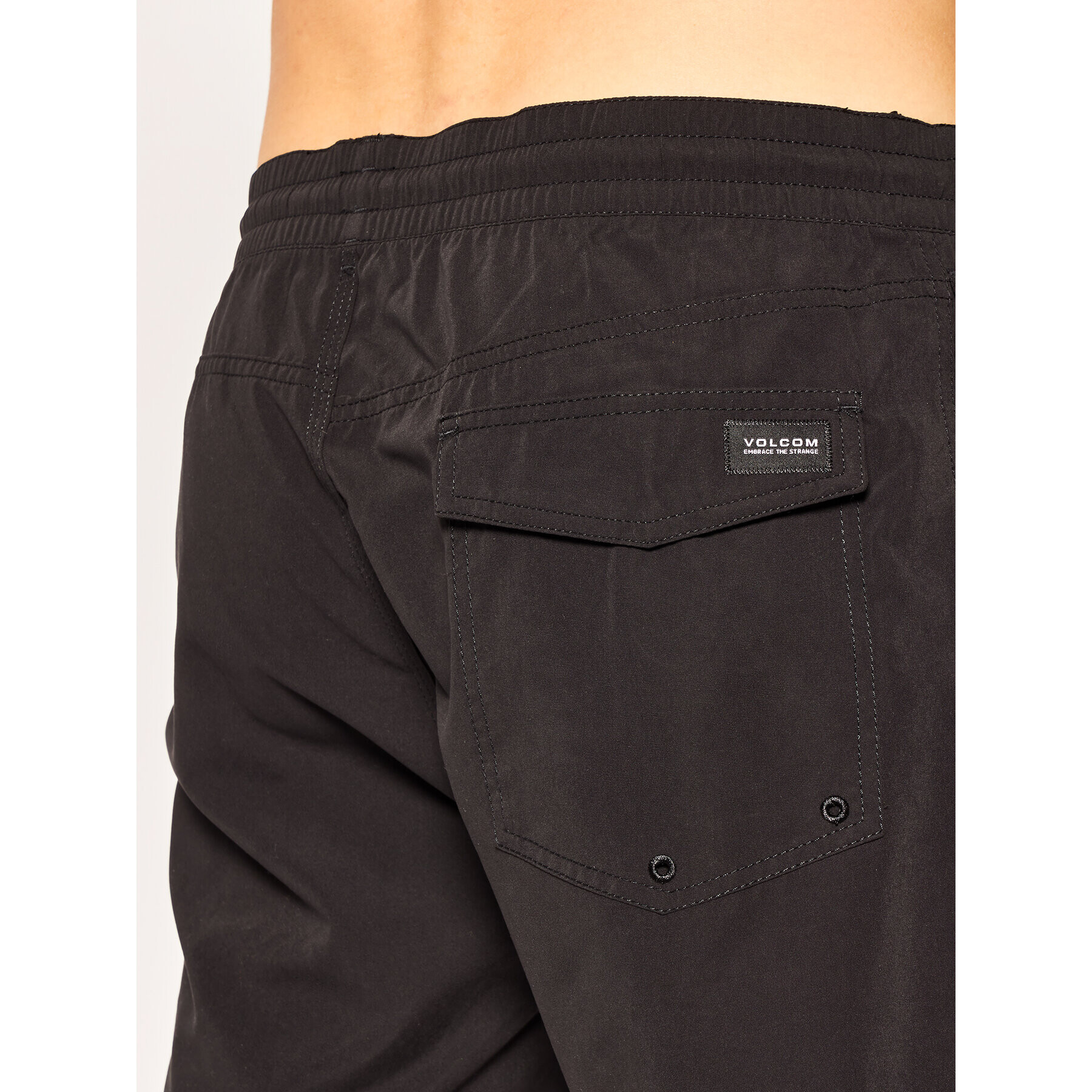 Volcom Pantaloni scurți pentru înot Lido Solid A2512005 Negru Regular Fit - Pled.ro