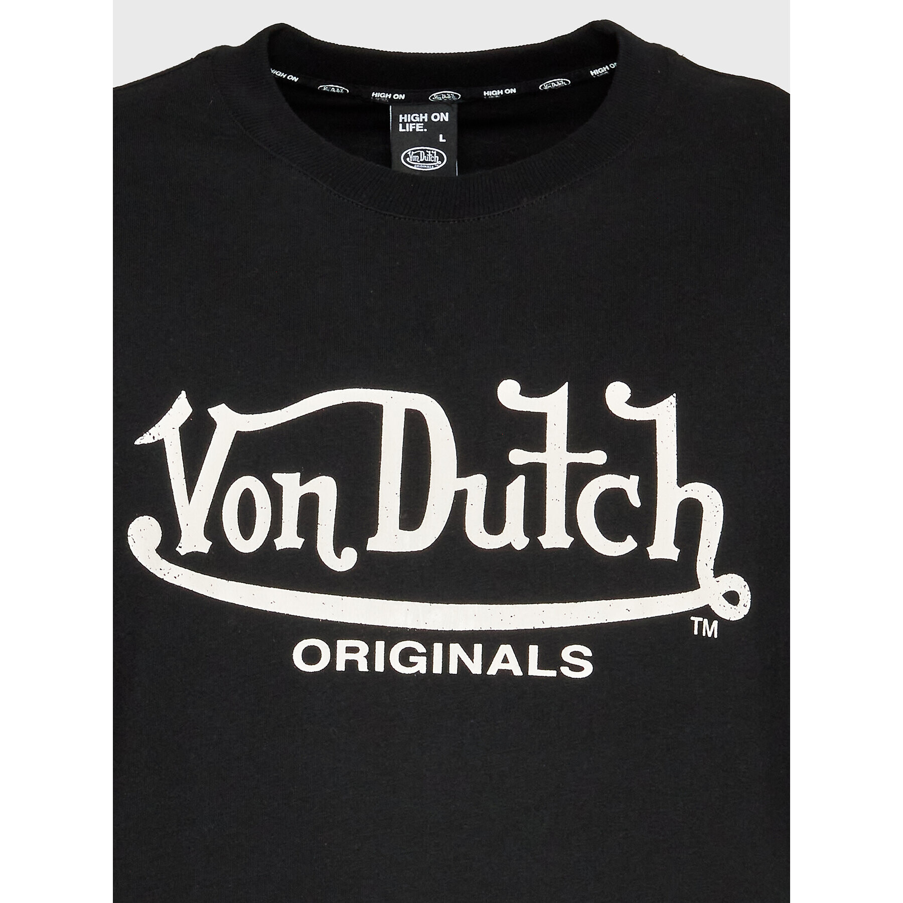 Von Dutch Tricou Lennon 6 330 059 Negru Regular Fit - Pled.ro