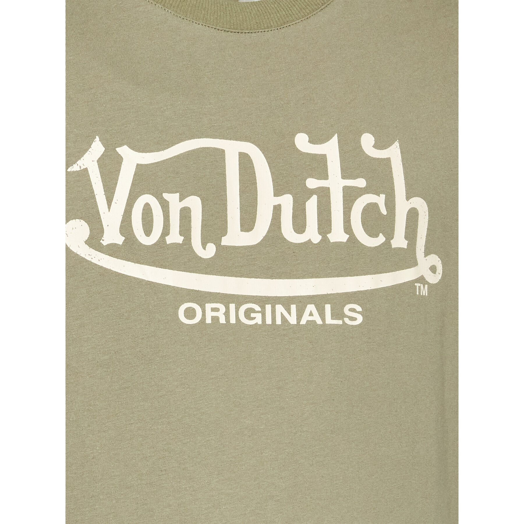 Von Dutch Tricou Lennon 6 330 059 Verde Regular Fit - Pled.ro