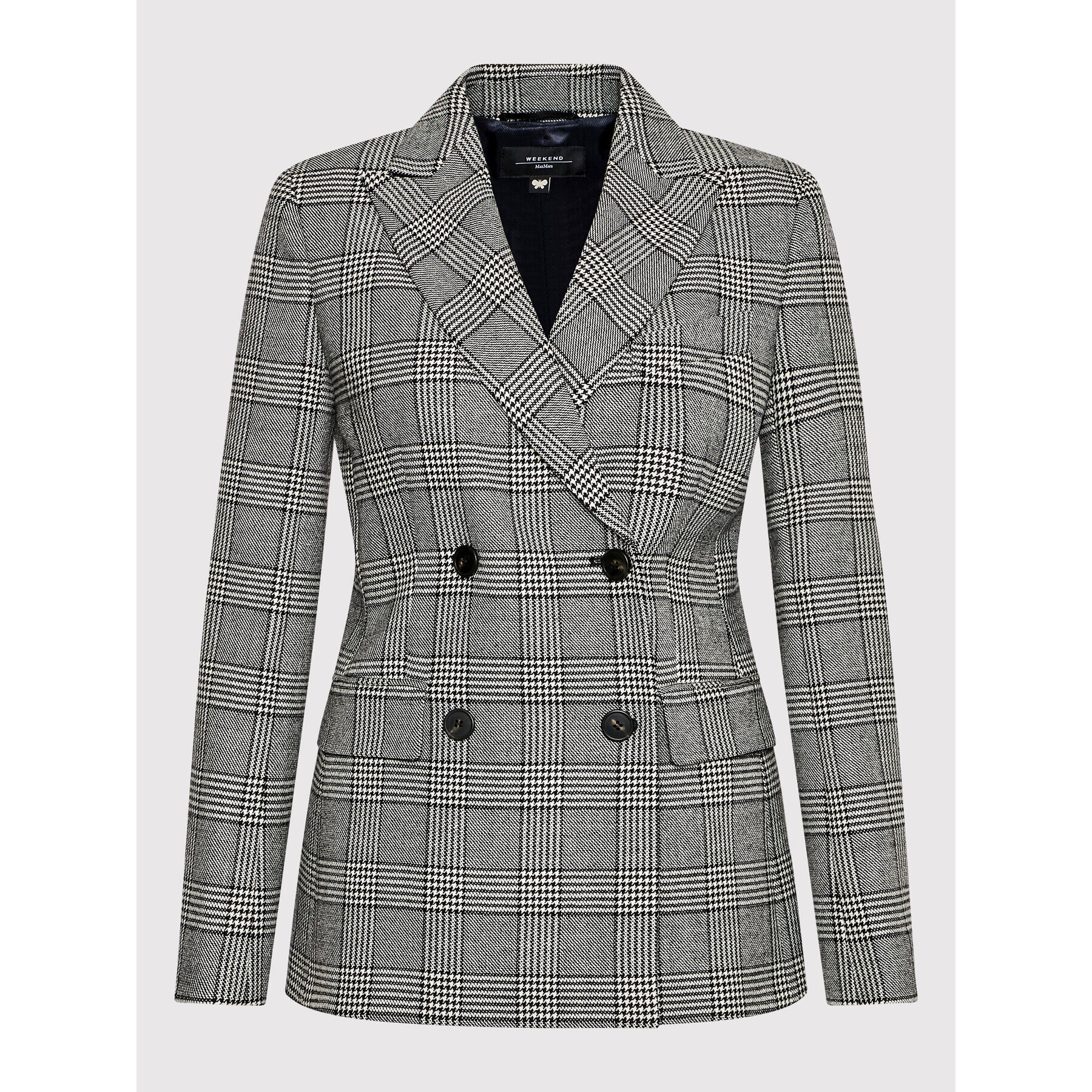 Weekend Max Mara Blazer Bronte 50460529 Negru Regular Fit - Pled.ro