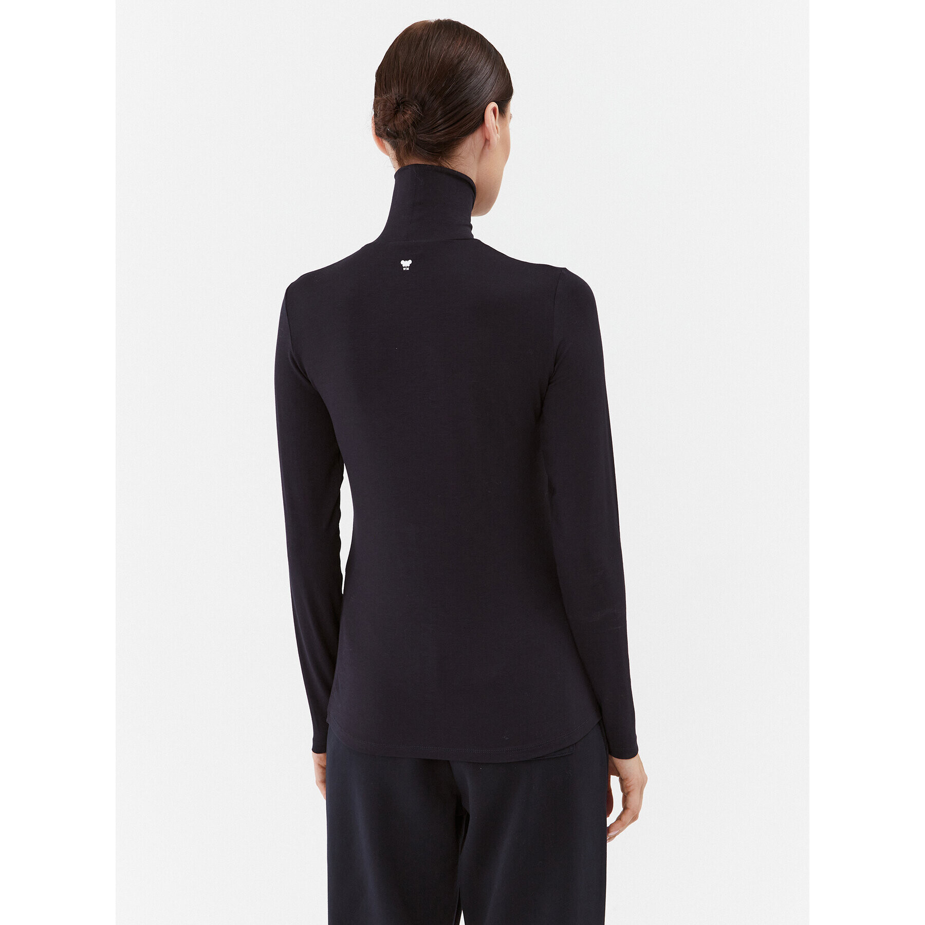 Weekend Max Mara Bluză cu gât Multif 2359460333 Bleumarin Regular Fit - Pled.ro