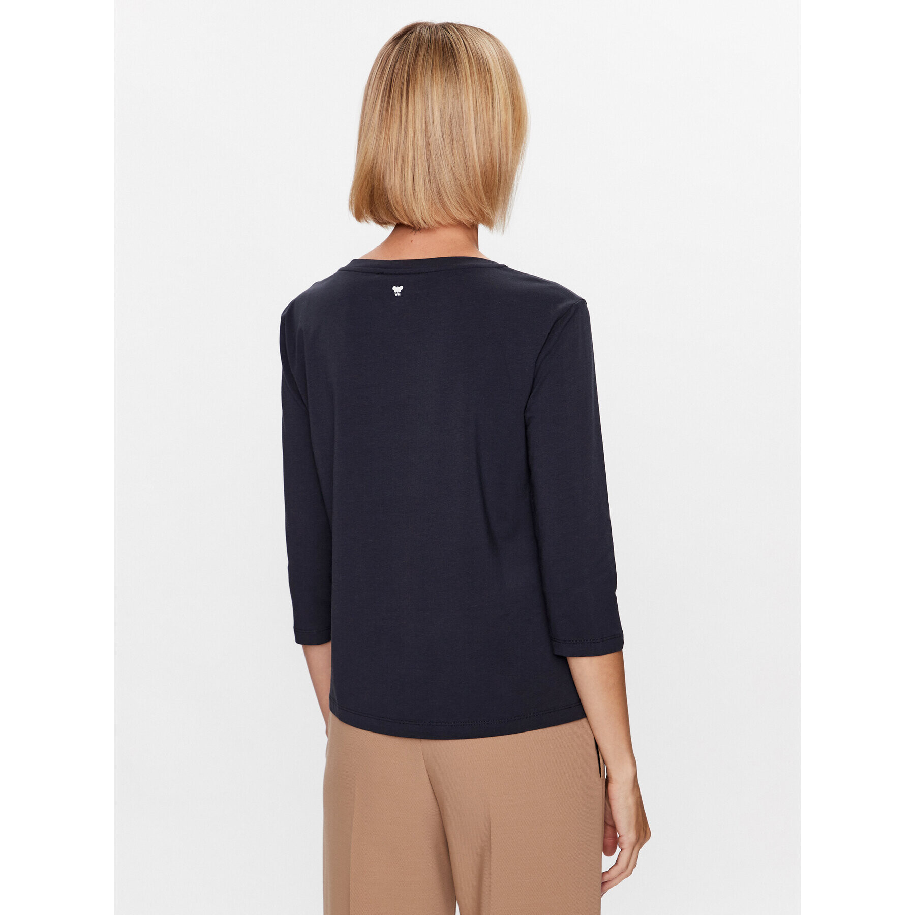 Weekend Max Mara Bluză Multia 23594604 Bleumarin Regular Fit - Pled.ro