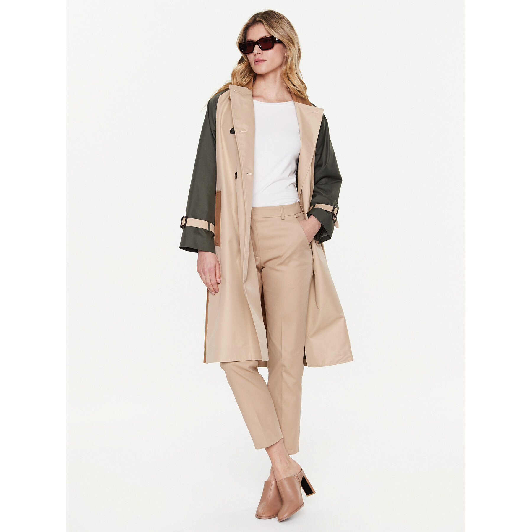 Weekend Max Mara Bluză Multia 2359710537 Alb Regular Fit - Pled.ro