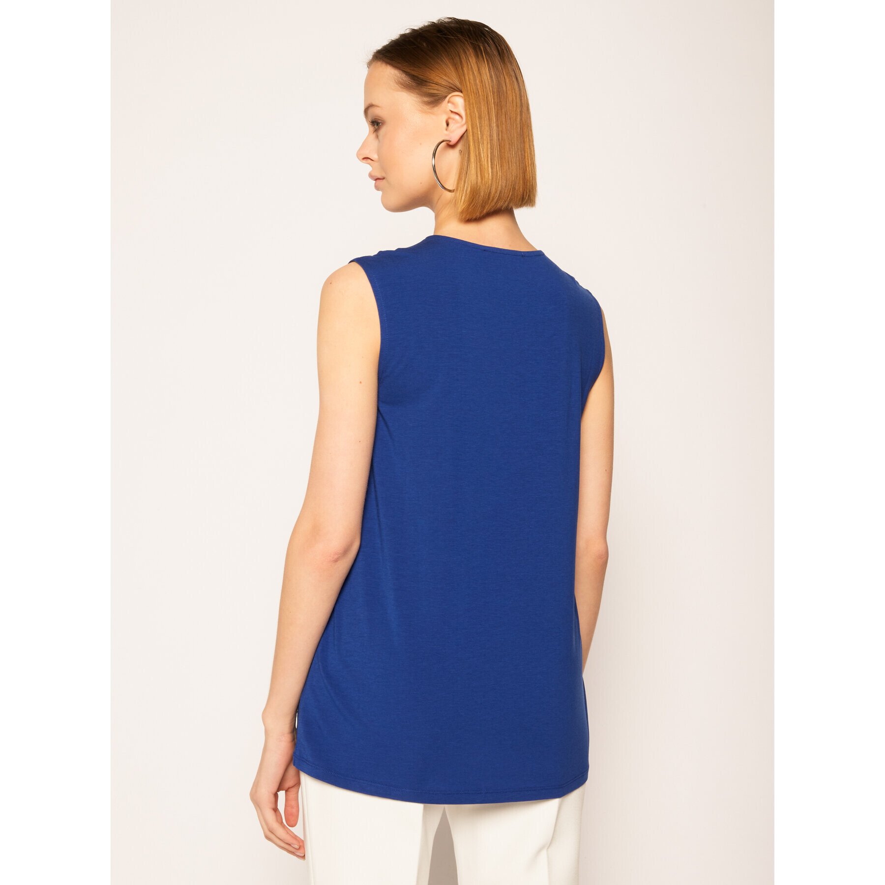 Weekend Max Mara Bluză Multic 59410501 Bleumarin Regular Fit - Pled.ro