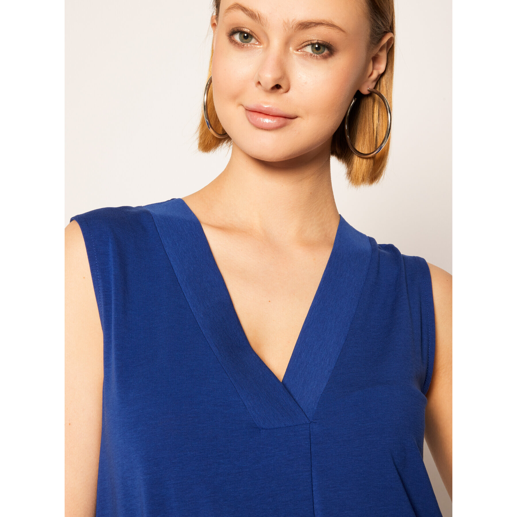 Weekend Max Mara Bluză Multic 59410501 Bleumarin Regular Fit - Pled.ro