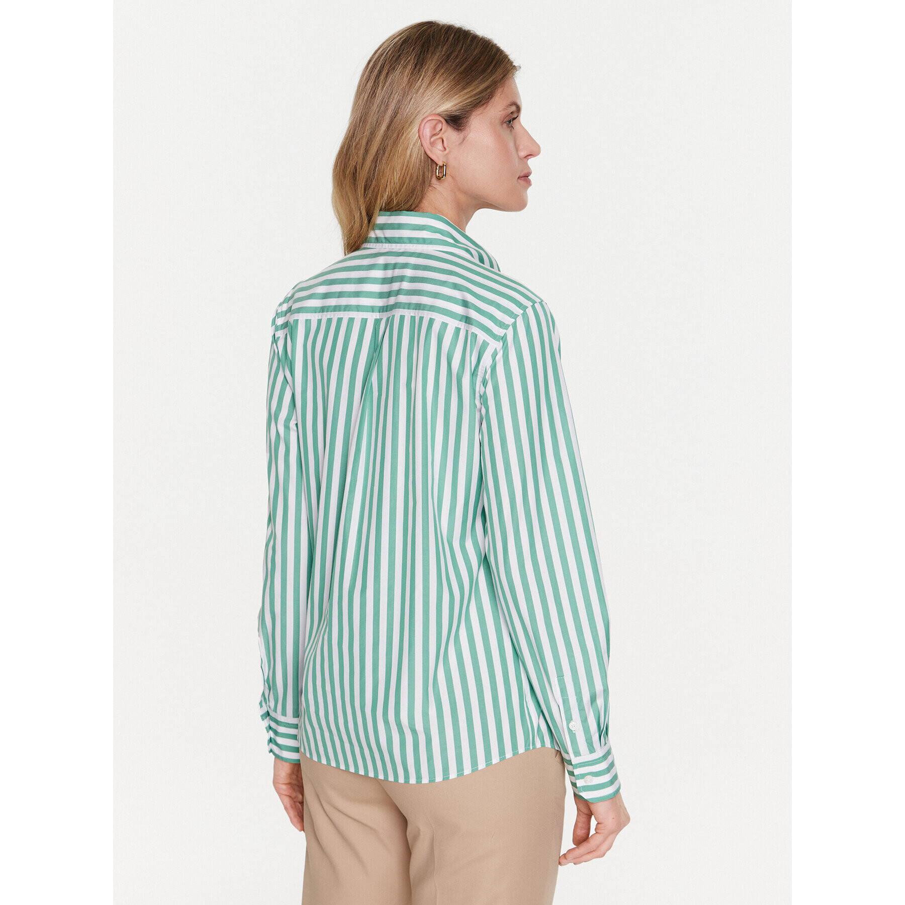 Weekend Max Mara Cămașă Armilla 23511101 Verde Regular Fit - Pled.ro