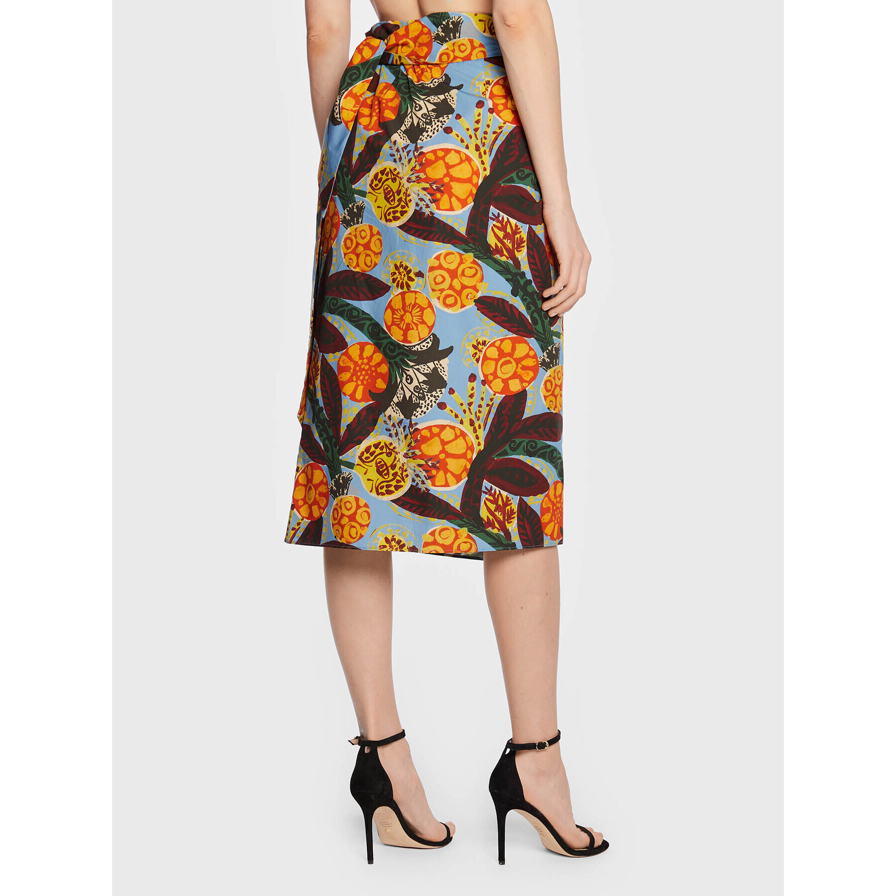 Weekend Max Mara Fustă midi Fiore 23510103 Colorat Regular Fit - Pled.ro