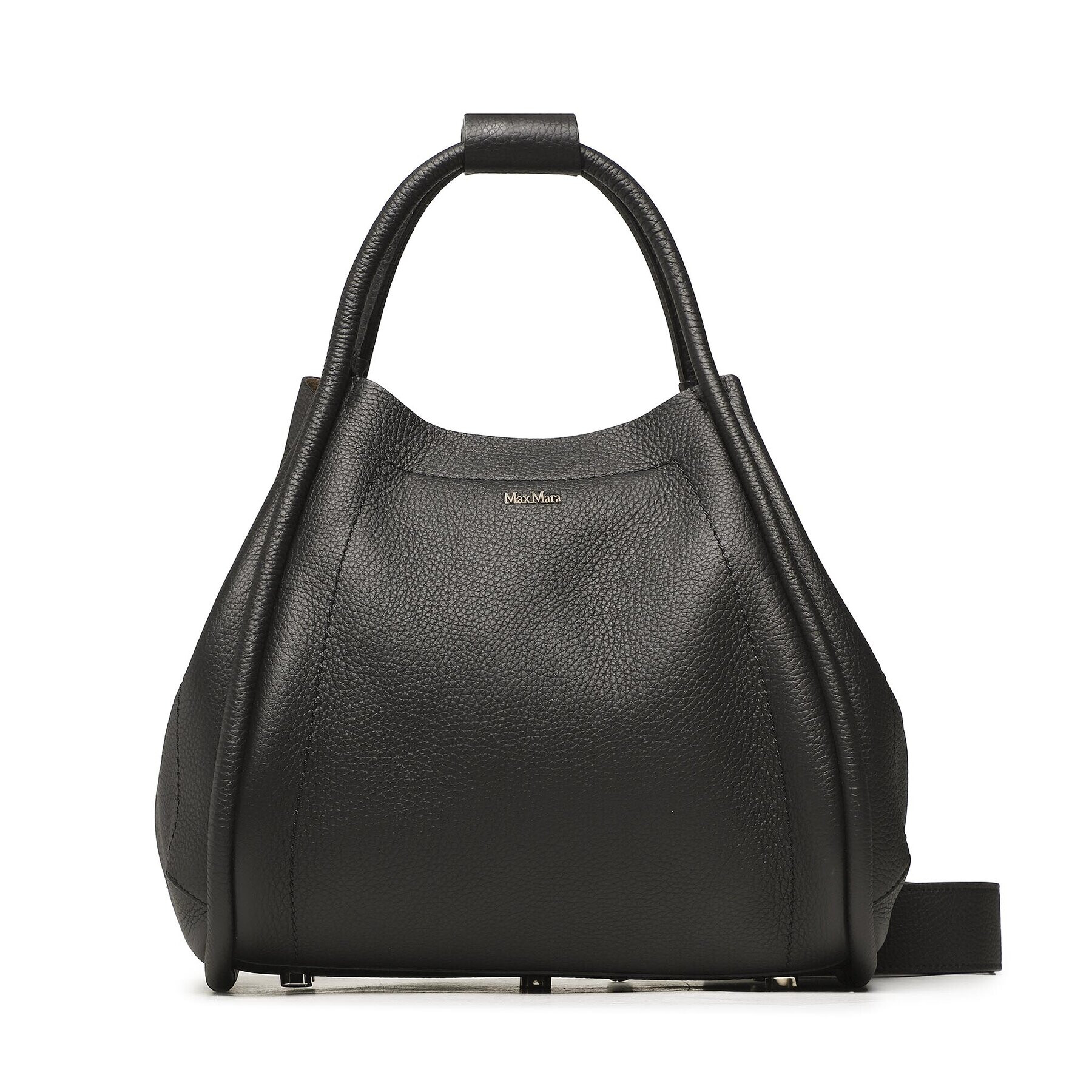 Weekend Max Mara Geantă Marinesdrummed 2345112936 Negru - Pled.ro