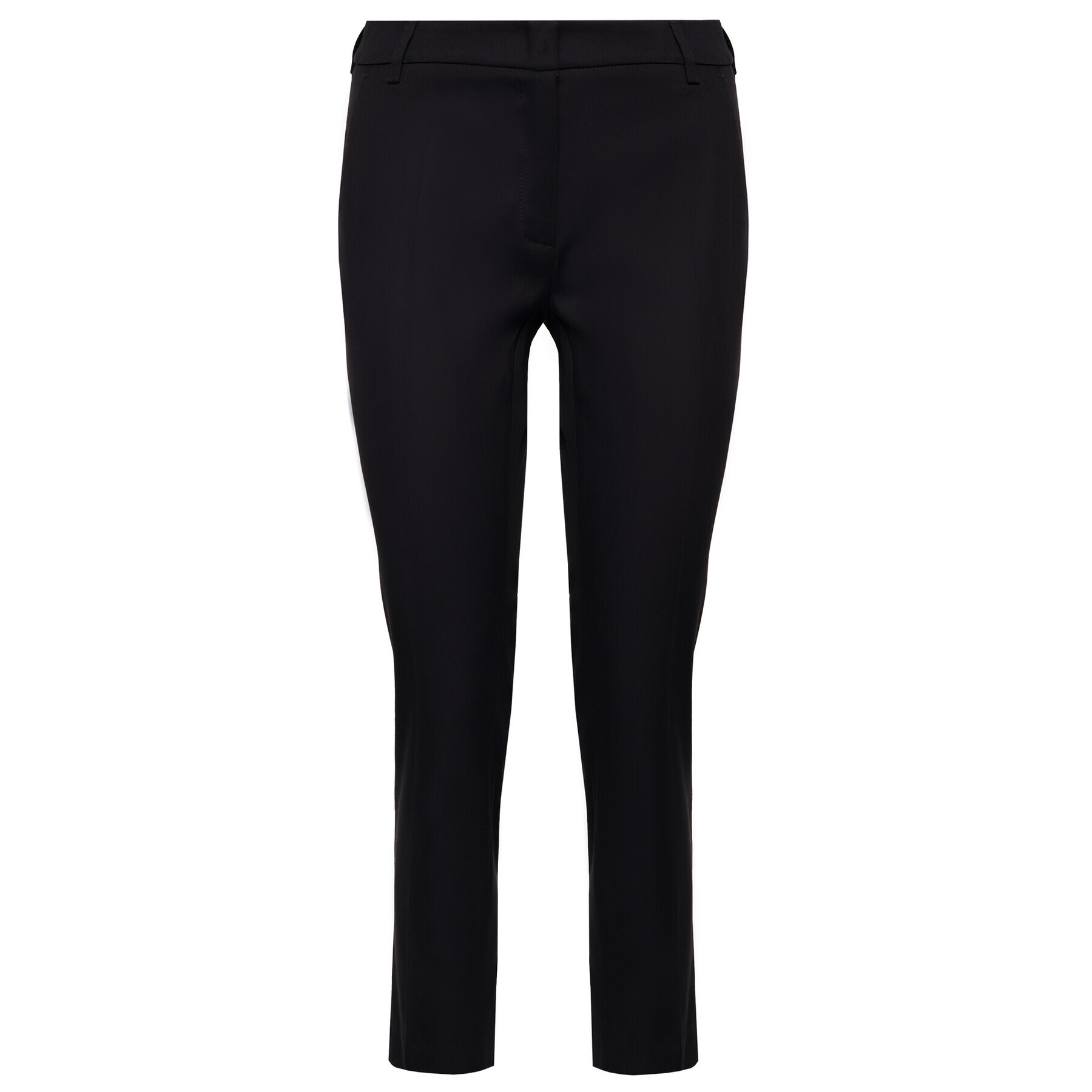 Weekend Max Mara Pantaloni chino Antille 51311017 Negru Regular Fit - Pled.ro