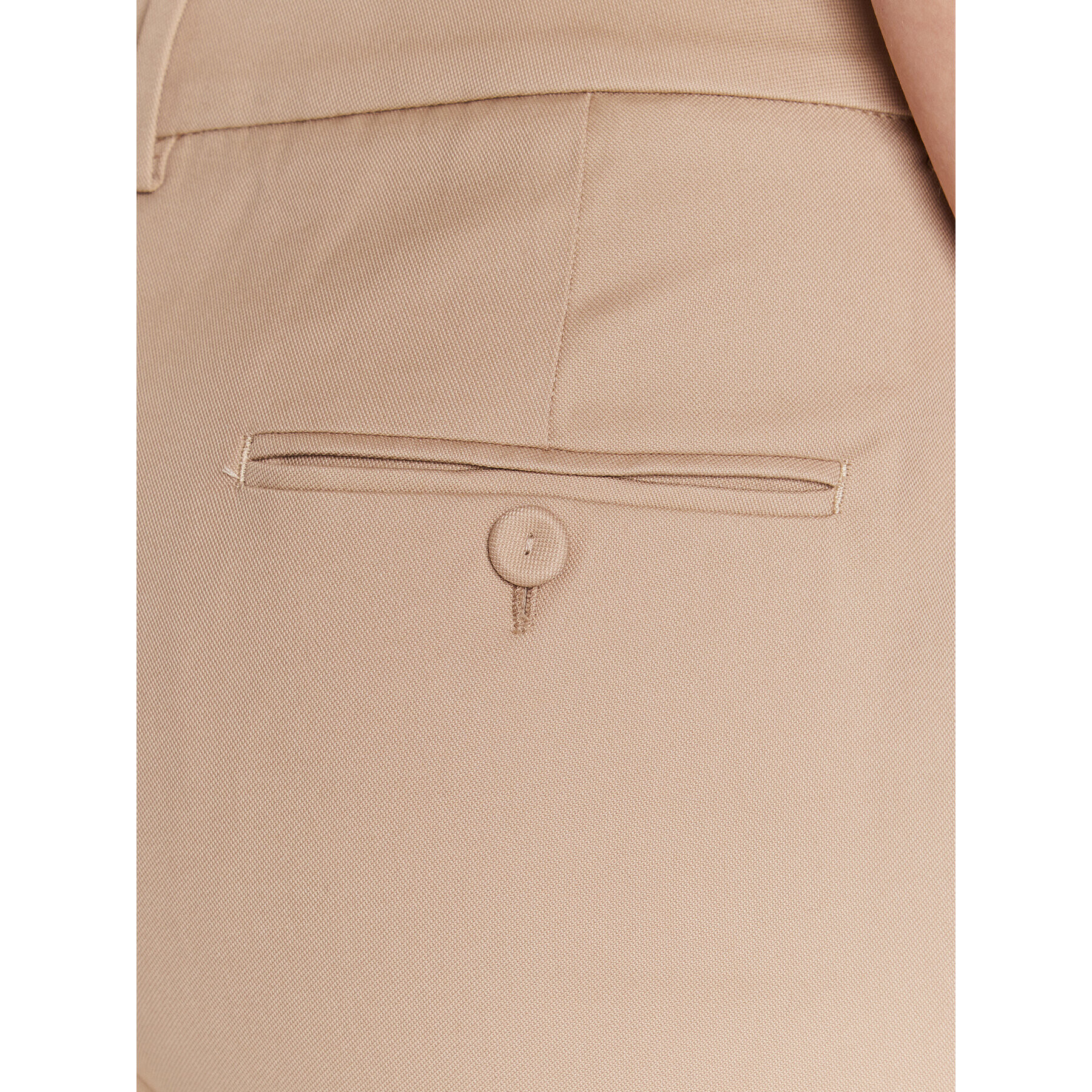 Weekend Max Mara Pantaloni chino Vite 23513104 Bej Slim Fit - Pled.ro