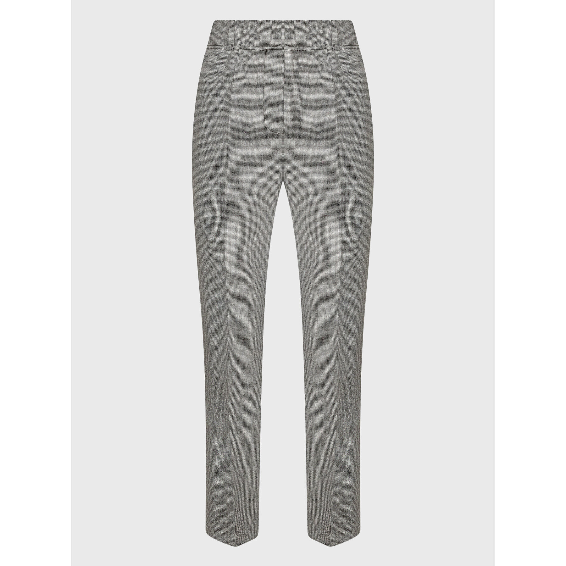 Weekend Max Mara Pantaloni din material Alca 51360423 Gri Relaxed Fit - Pled.ro