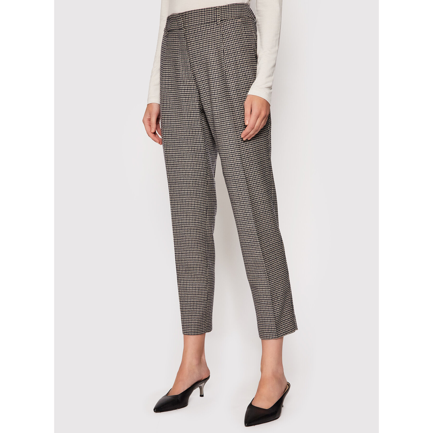 Weekend Max Mara Pantaloni din material Dover 51360513 Colorat Regular Fit - Pled.ro