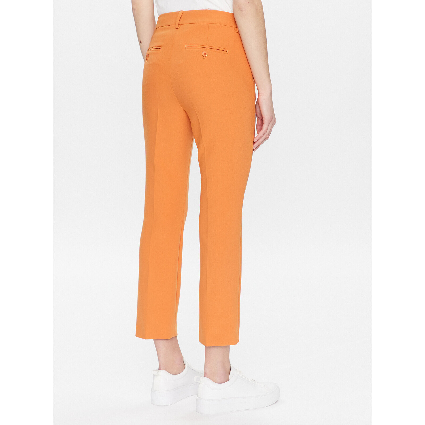 Weekend Max Mara Pantaloni din material Rana 2351310137 Portocaliu Slim Fit - Pled.ro