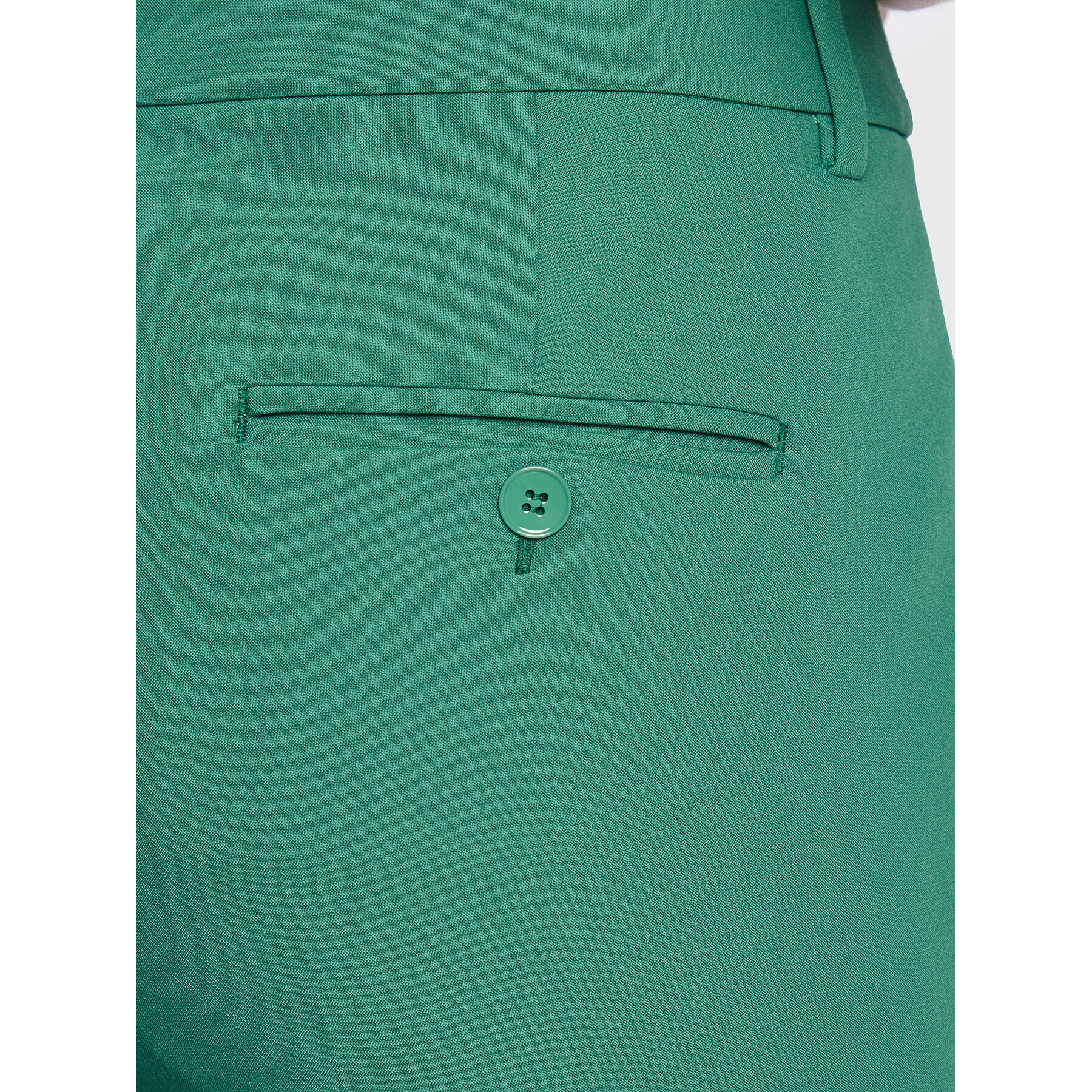 Weekend Max Mara Pantaloni din material Rana 2351310137 Verde Slim Fit - Pled.ro