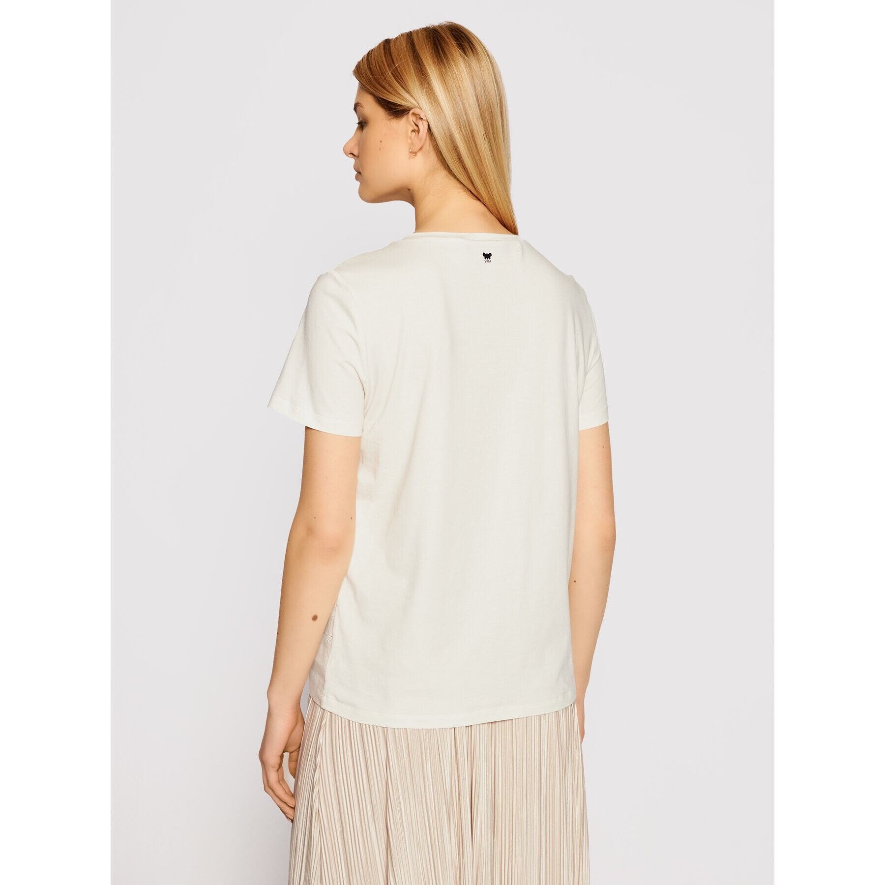 Weekend Max Mara Tricou Gessy 59411911 Bej Regular Fit - Pled.ro