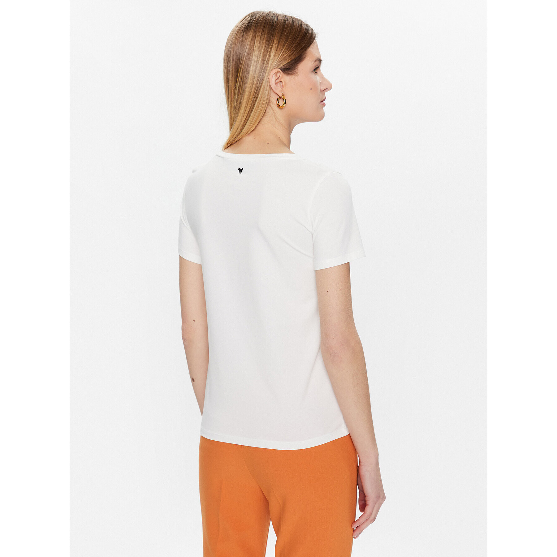 Weekend Max Mara Tricou Multib 23597104 Alb Regular Fit - Pled.ro