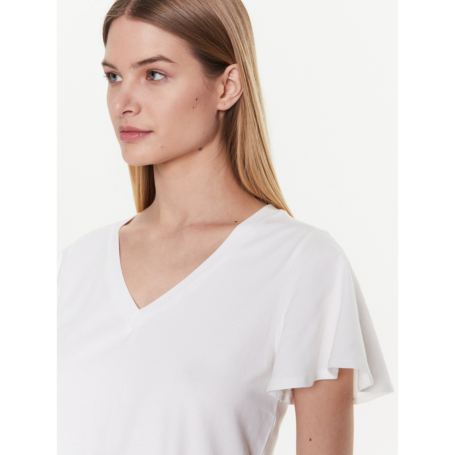 Weekend Max Mara Tricou Multie 23594107 Alb Relaxed Fit - Pled.ro