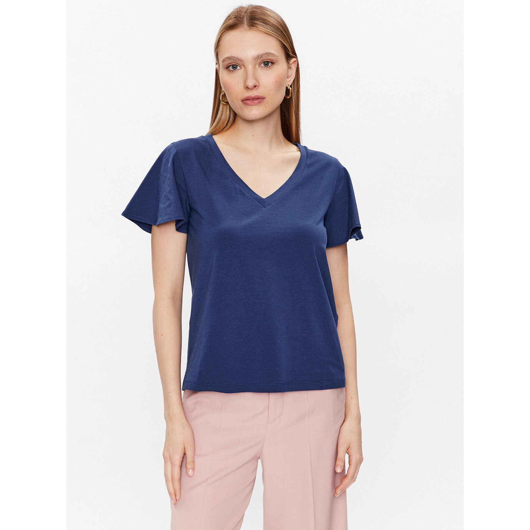 Weekend Max Mara Tricou Multie 2359410731 Bleumarin Regular Fit - Pled.ro