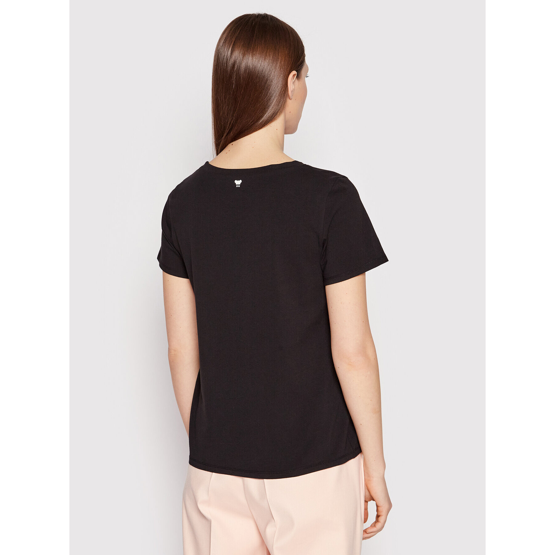 Weekend Max Mara Tricou Multif 59710121 Negru Regular Fit - Pled.ro