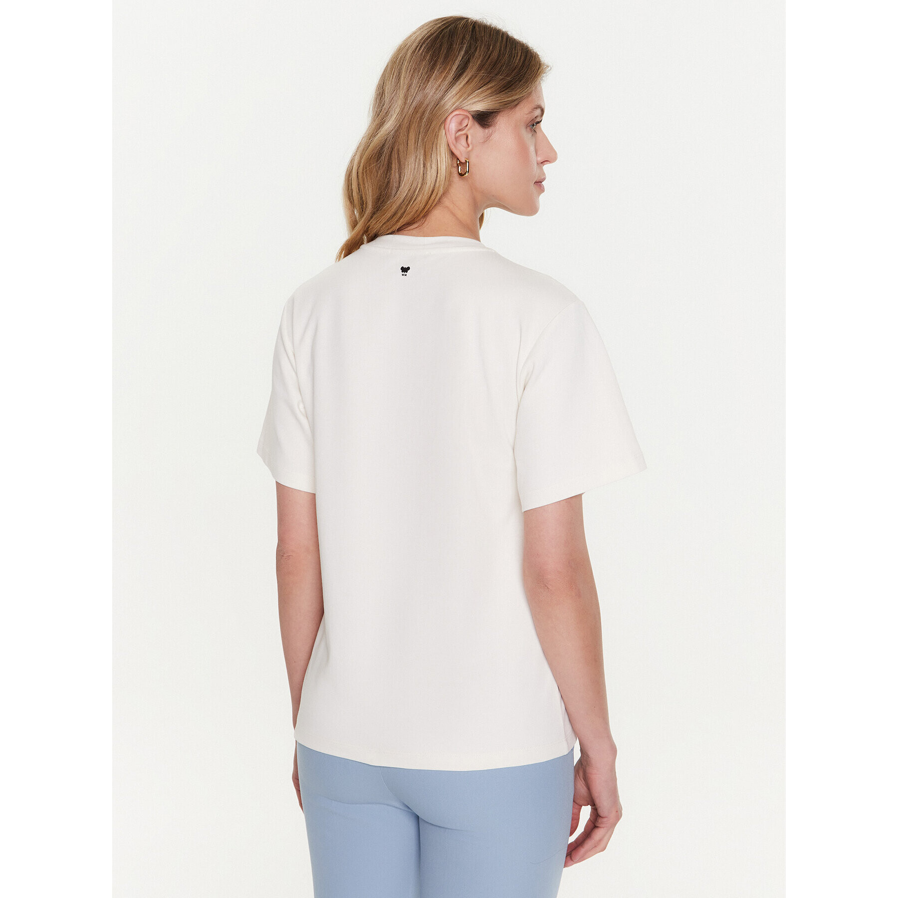 Weekend Max Mara Tricou Scenae 23597103 Écru Relaxed Fit - Pled.ro