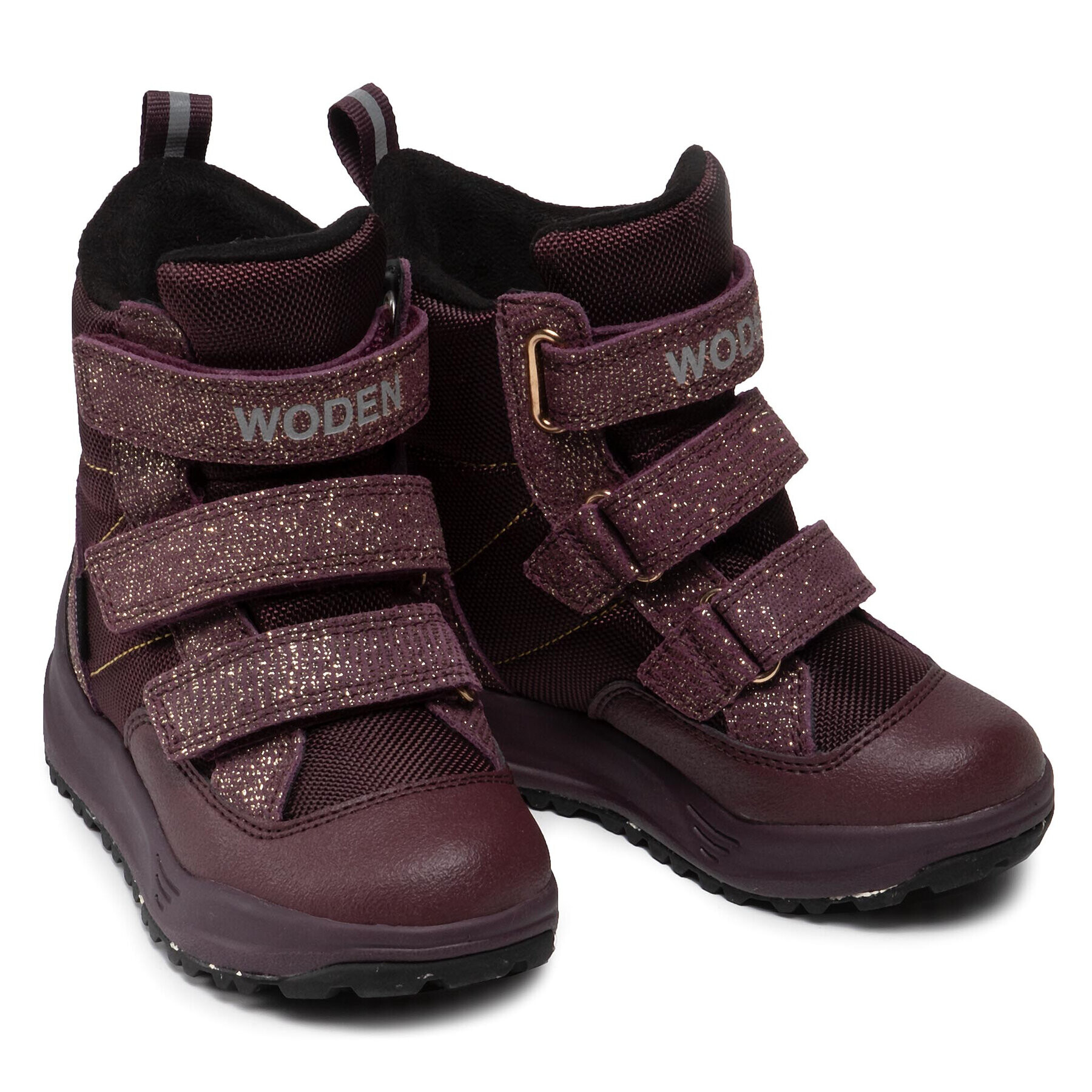 Woden Cizme de zăpadă Adrian Boot Pearl WK9053-780 Violet - Pled.ro