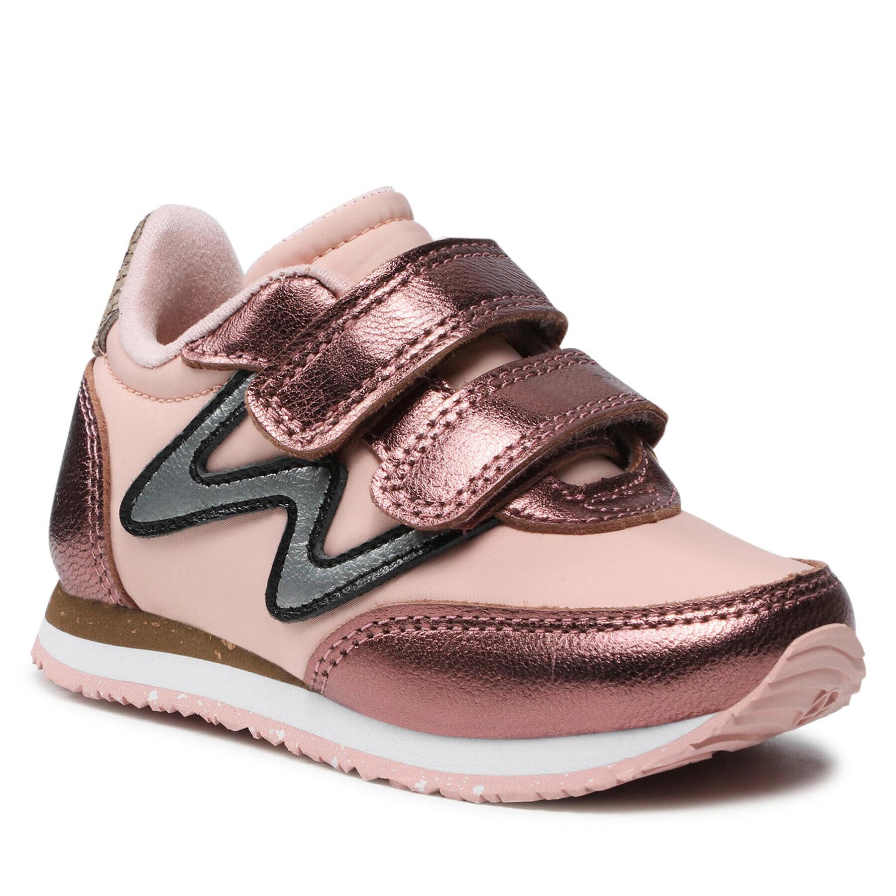 Woden Sneakers Manu Metallic WK083-769 Roz - Pled.ro