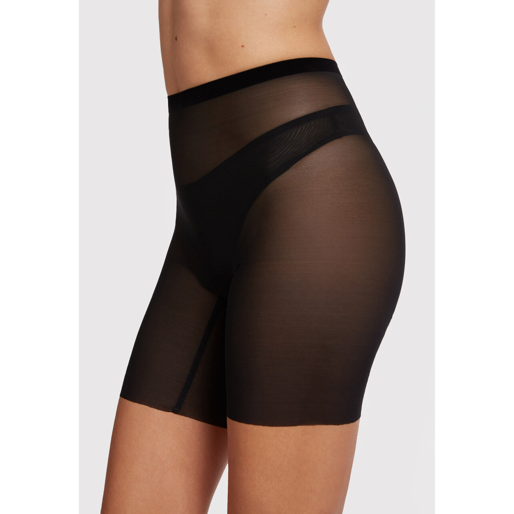 Wolford Lenjerie de corp modelatoare partea de jos Tulle 69552 Negru - Pled.ro