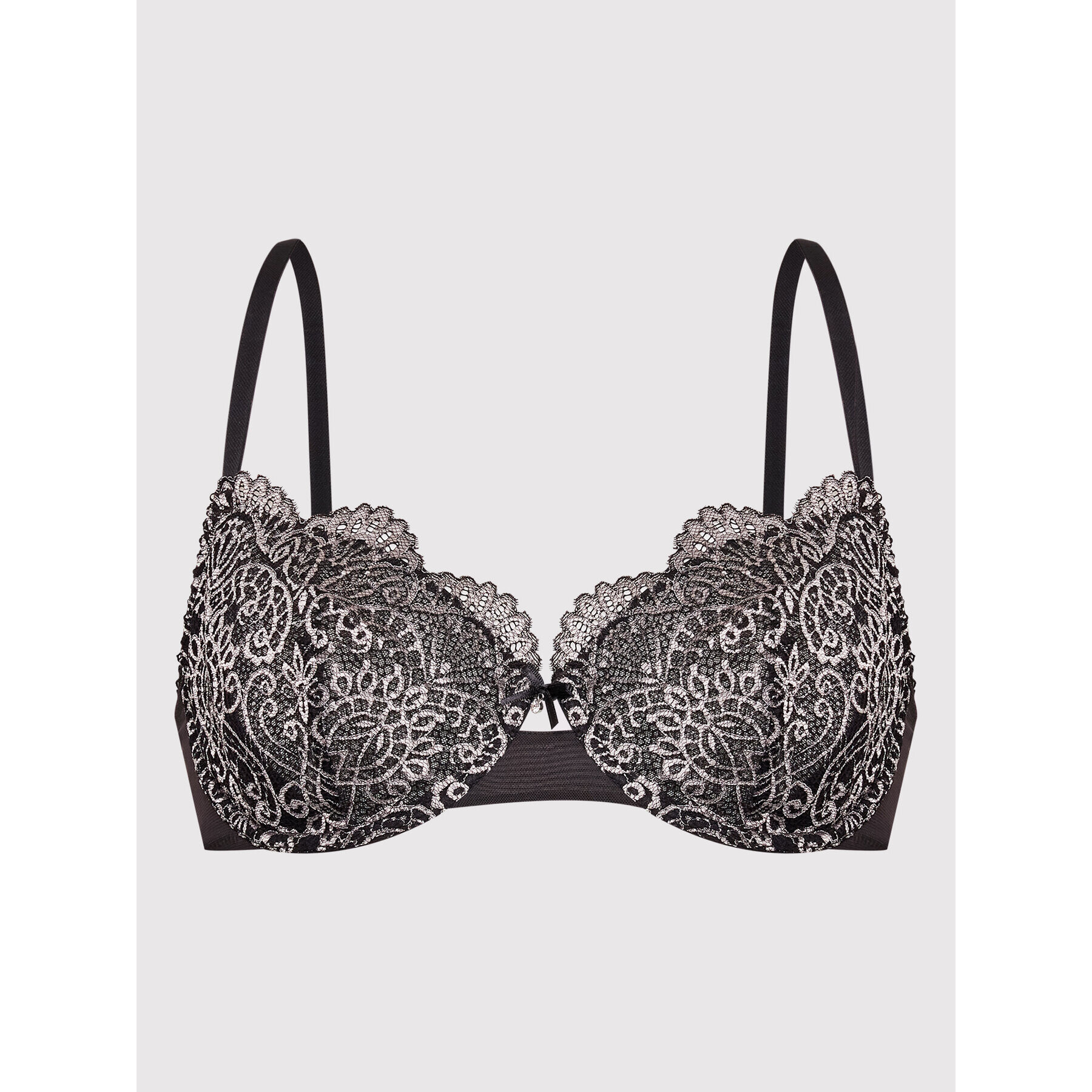 Wonderbra Sutien cu armătură WB000AQ8 Negru - Pled.ro