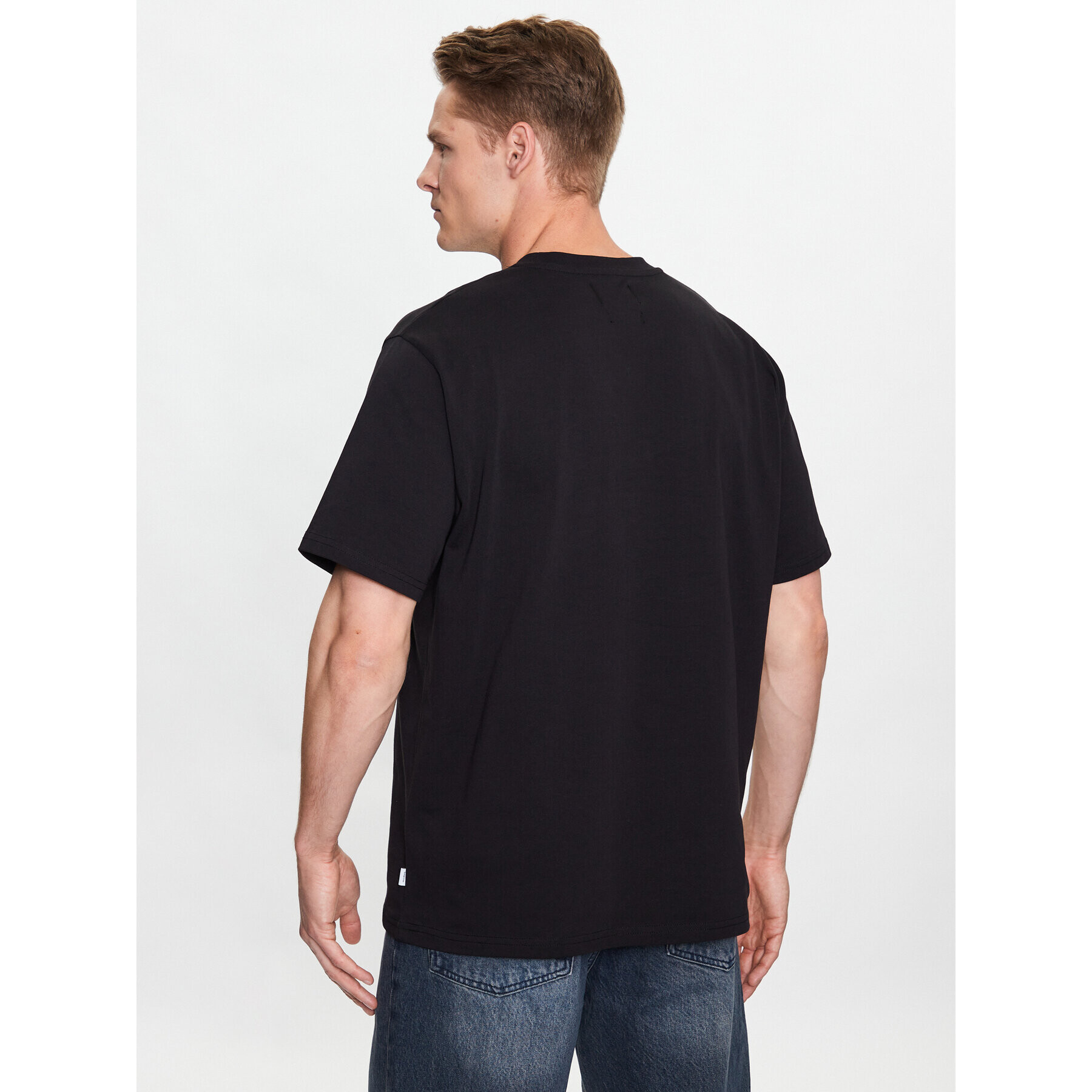 Woodbird Tricou Baine Base 2216-430 Negru Regular Fit - Pled.ro