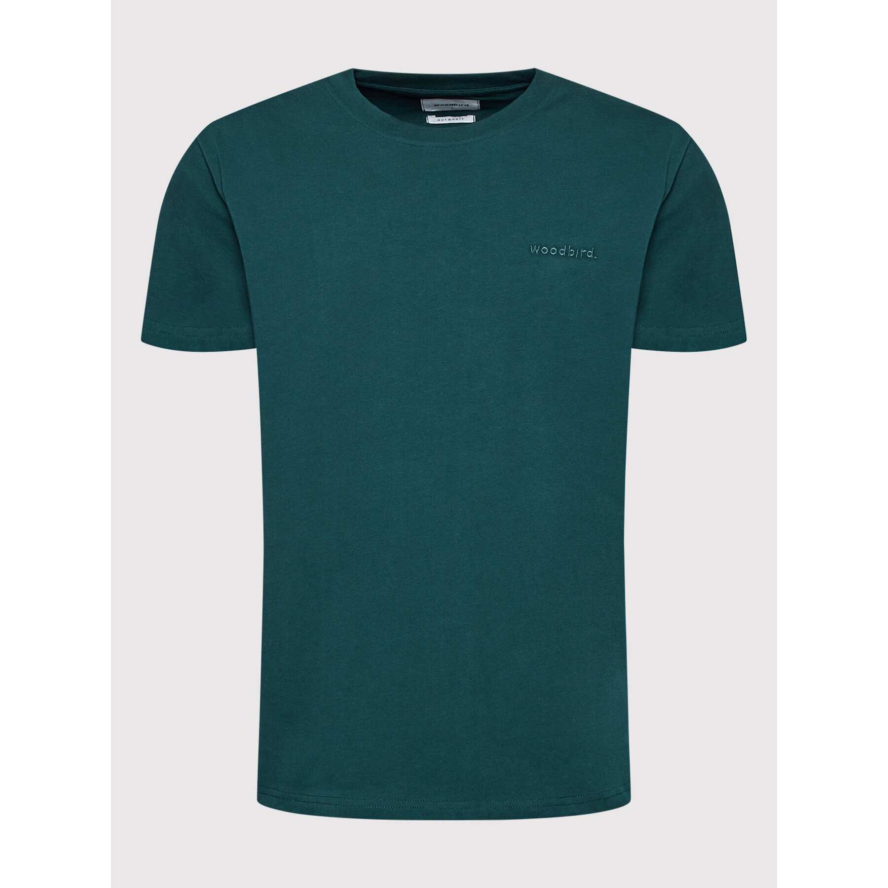 Woodbird Tricou Baine Base 2216-430 Verde Regular Fit - Pled.ro