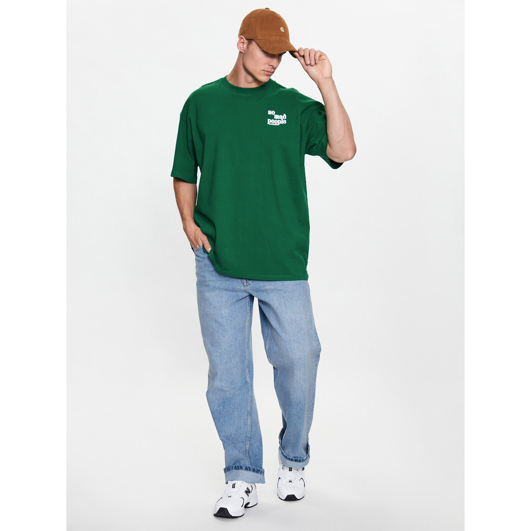 Woodbird Tricou Bose Safe 2316-409 Verde Regular Fit - Pled.ro