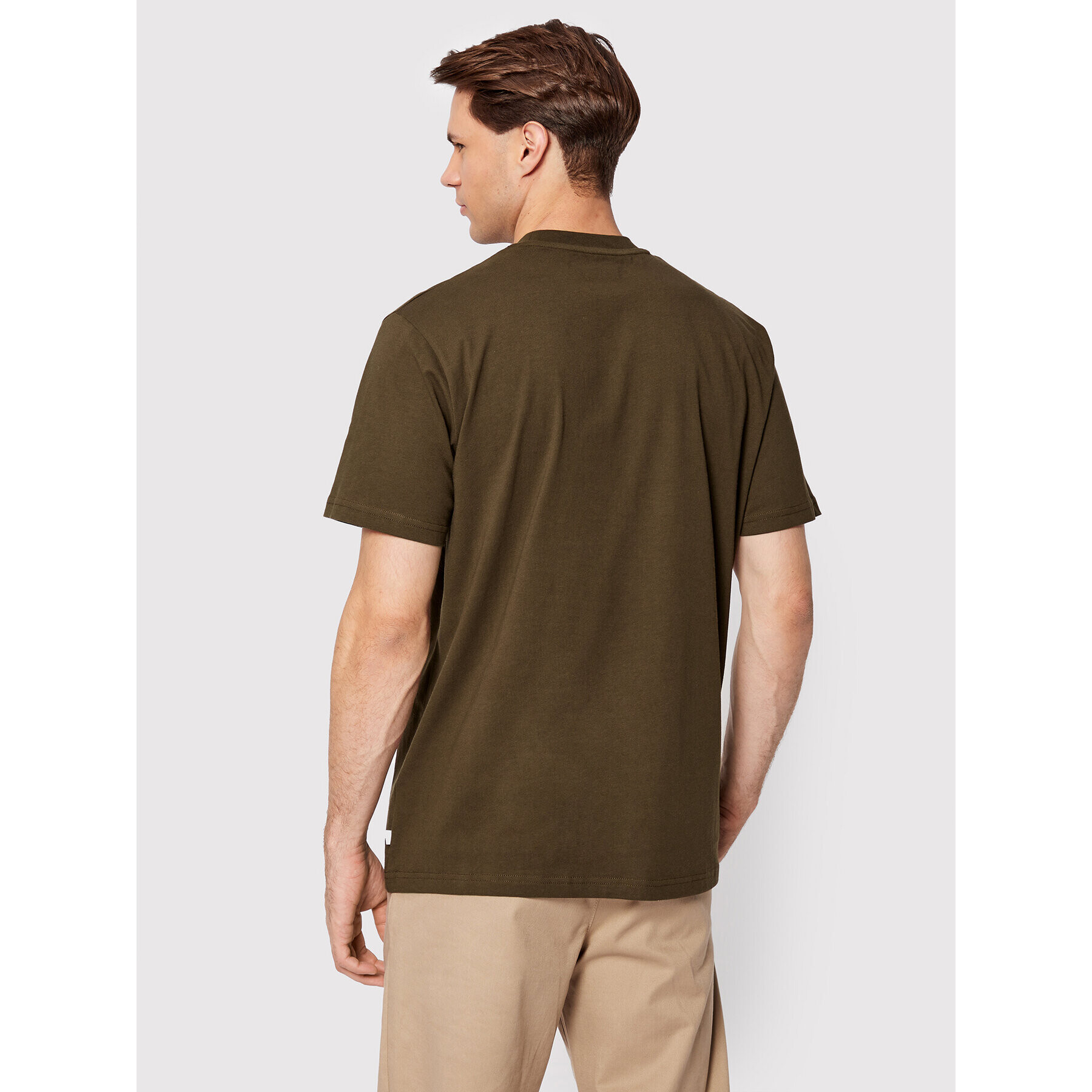 Woodbird Tricou Molt Wirl 2236-426 Maro Regular Fit - Pled.ro