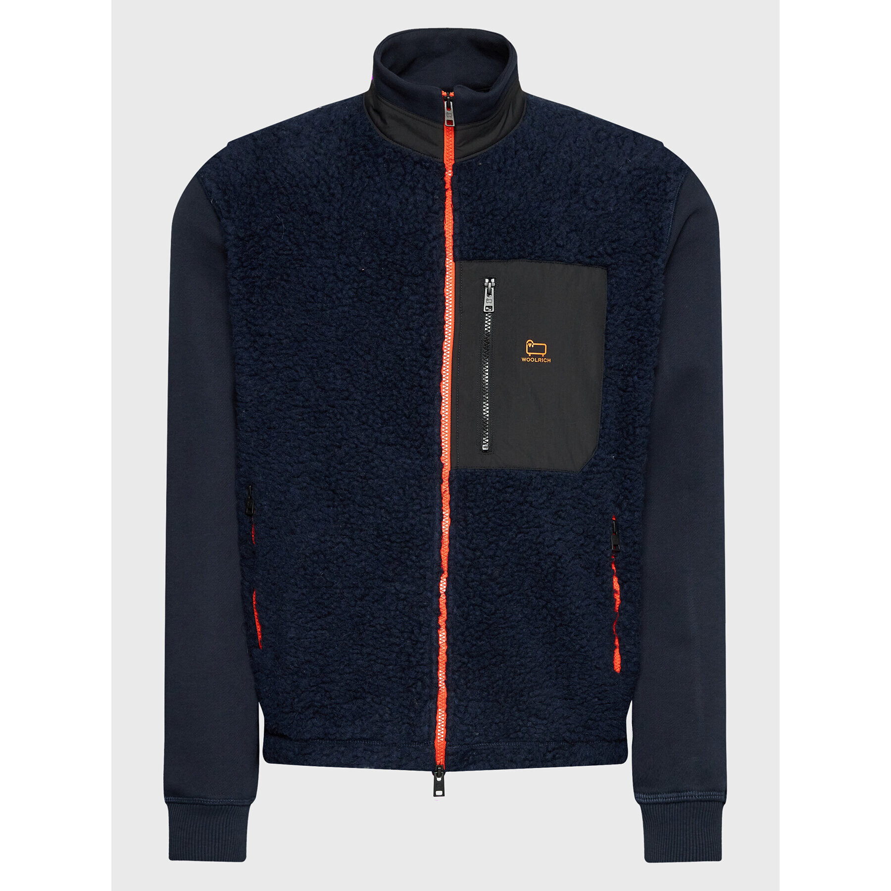 Woolrich Bluză Curly CFWOSW0144MRUT3127 Bleumarin Regular Fit - Pled.ro